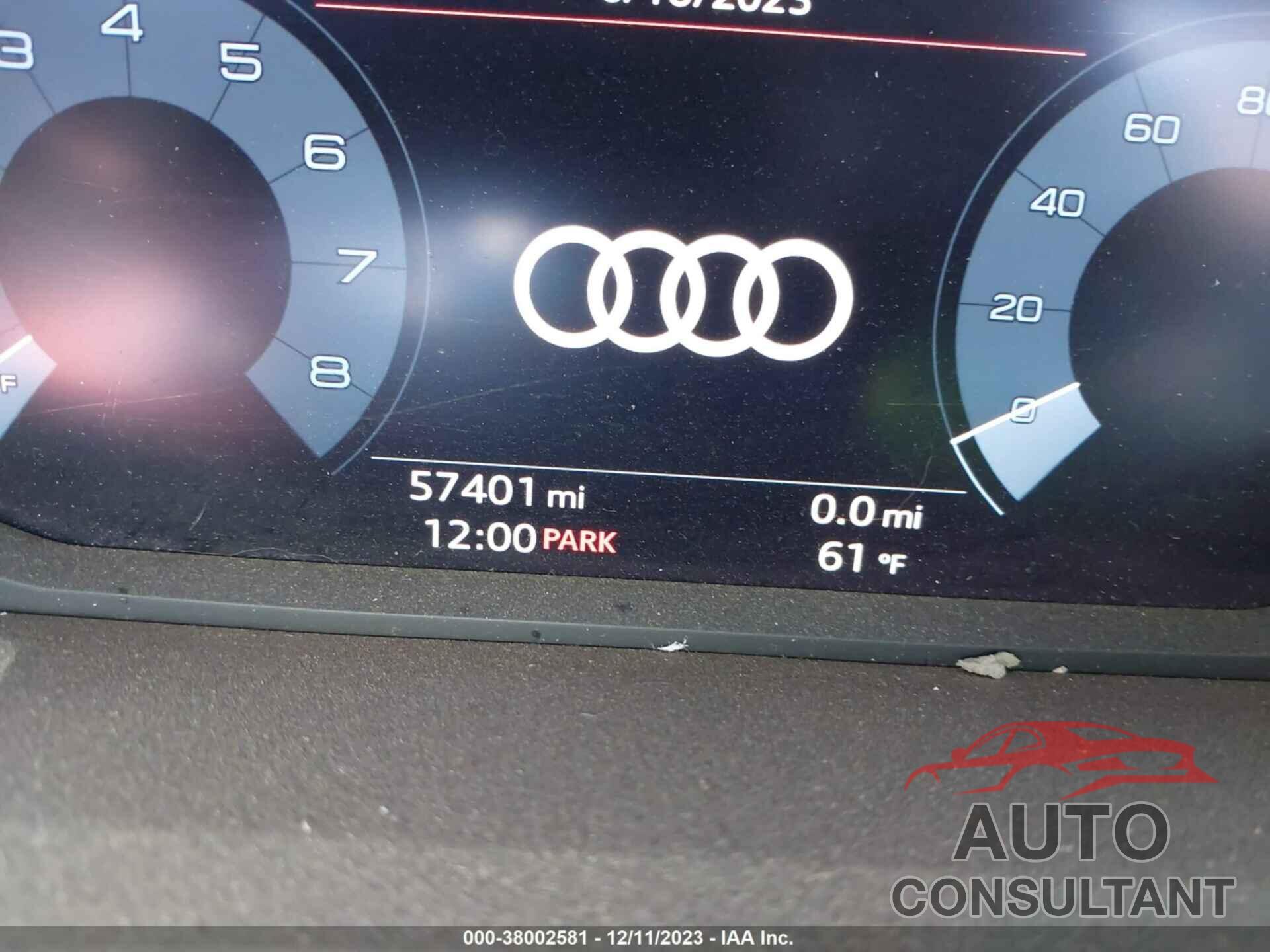 AUDI Q3 2019 - WA1AECF39K1075859