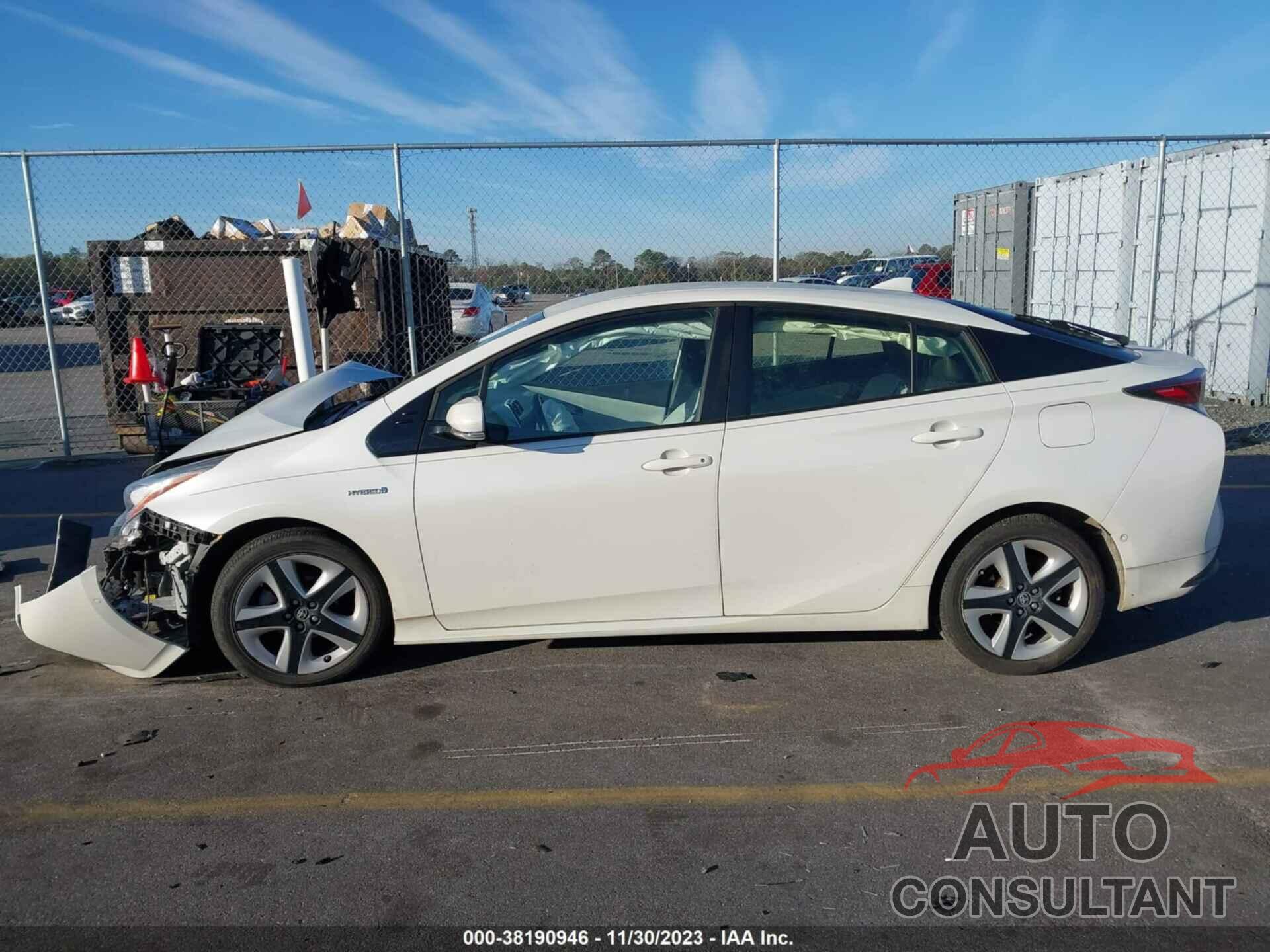 TOYOTA PRIUS 2017 - JTDKARFU4H3047482