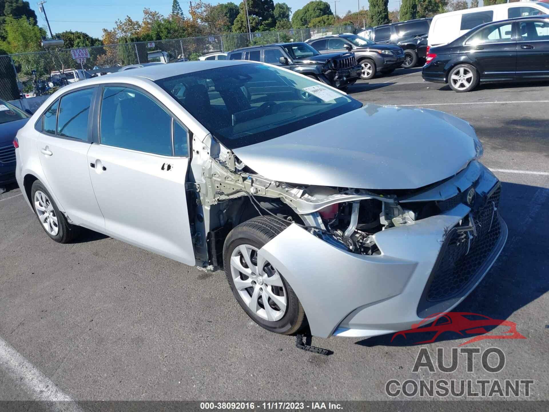 TOYOTA COROLLA 2021 - 5YFEPMAE7MP224753
