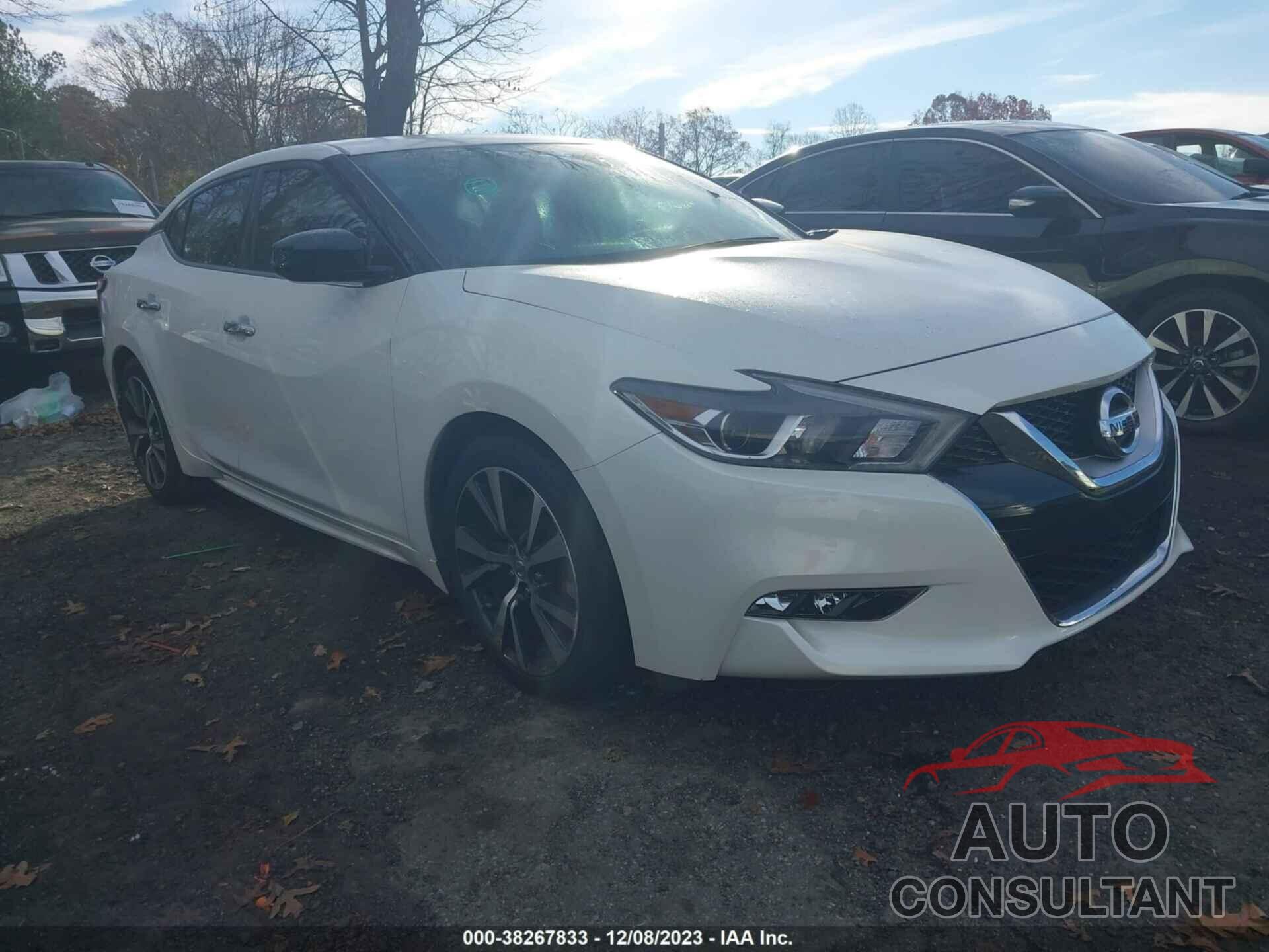 NISSAN MAXIMA 2017 - 1N4AA6APXHC408845