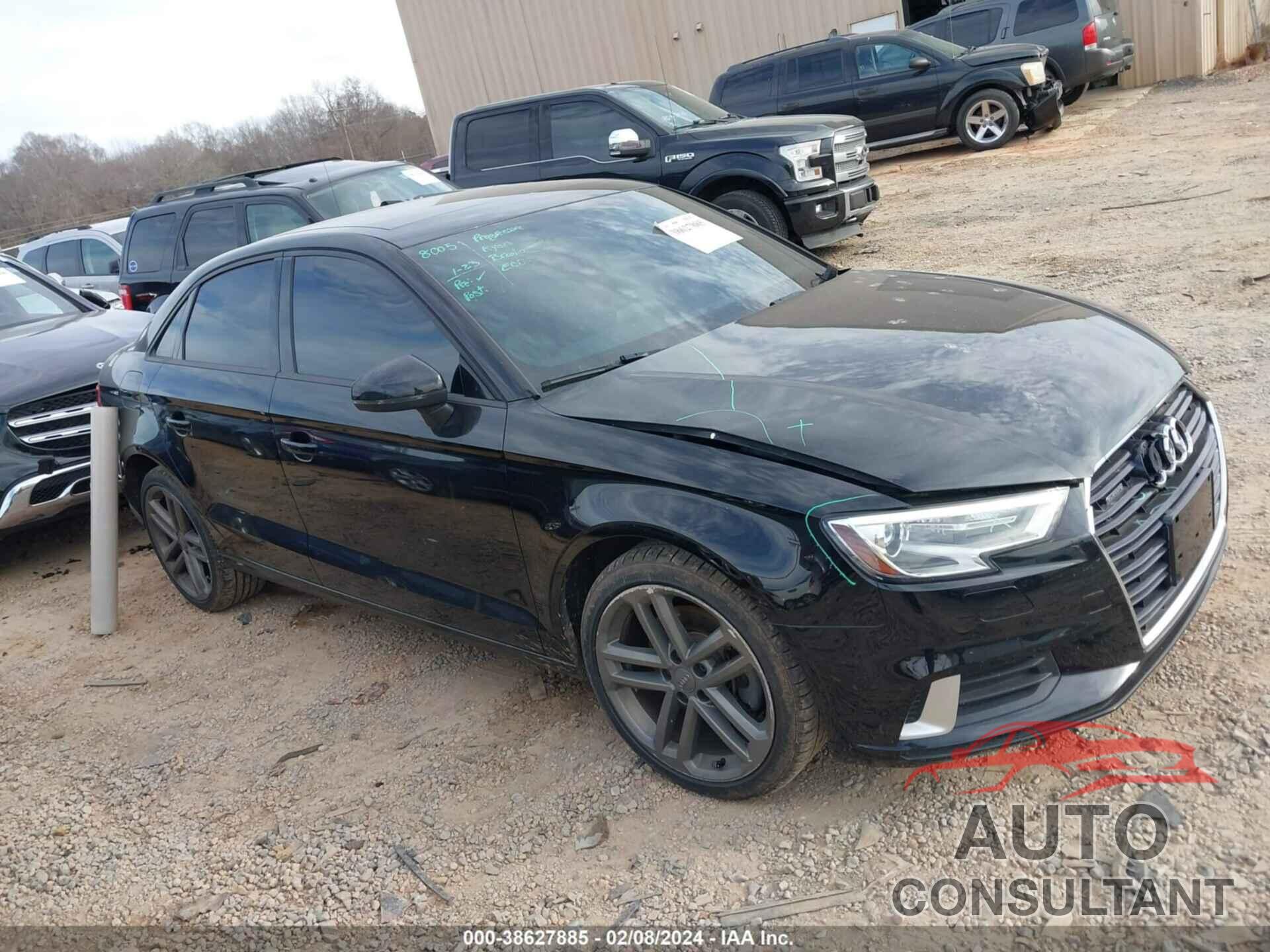 AUDI A3 2017 - WAUB8GFF0H1044590