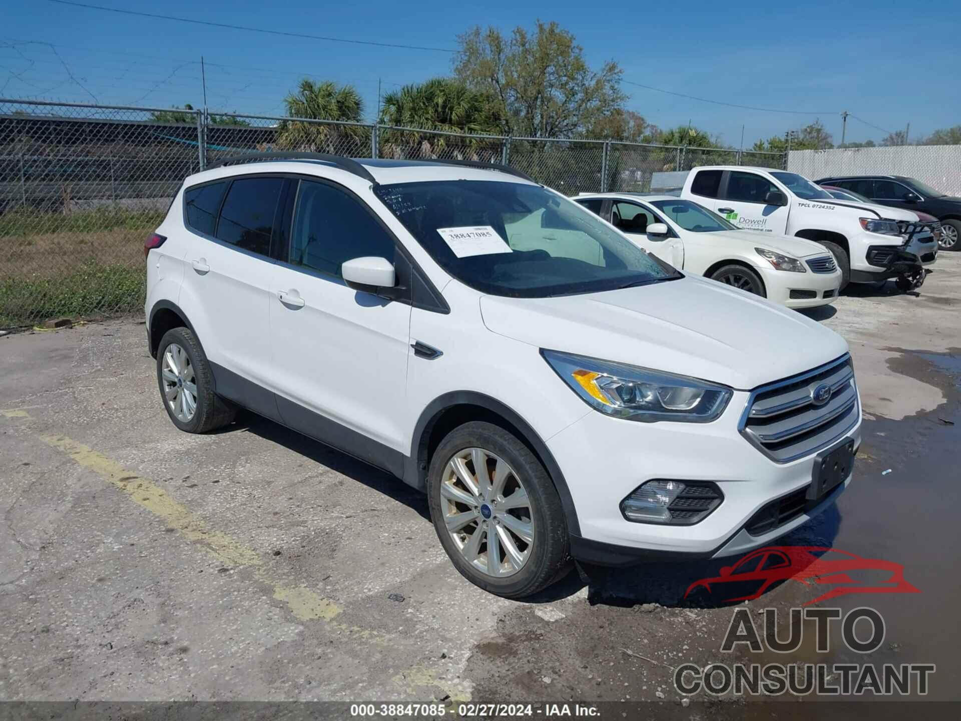 FORD ESCAPE 2019 - 1FMCU9H98KUB69649
