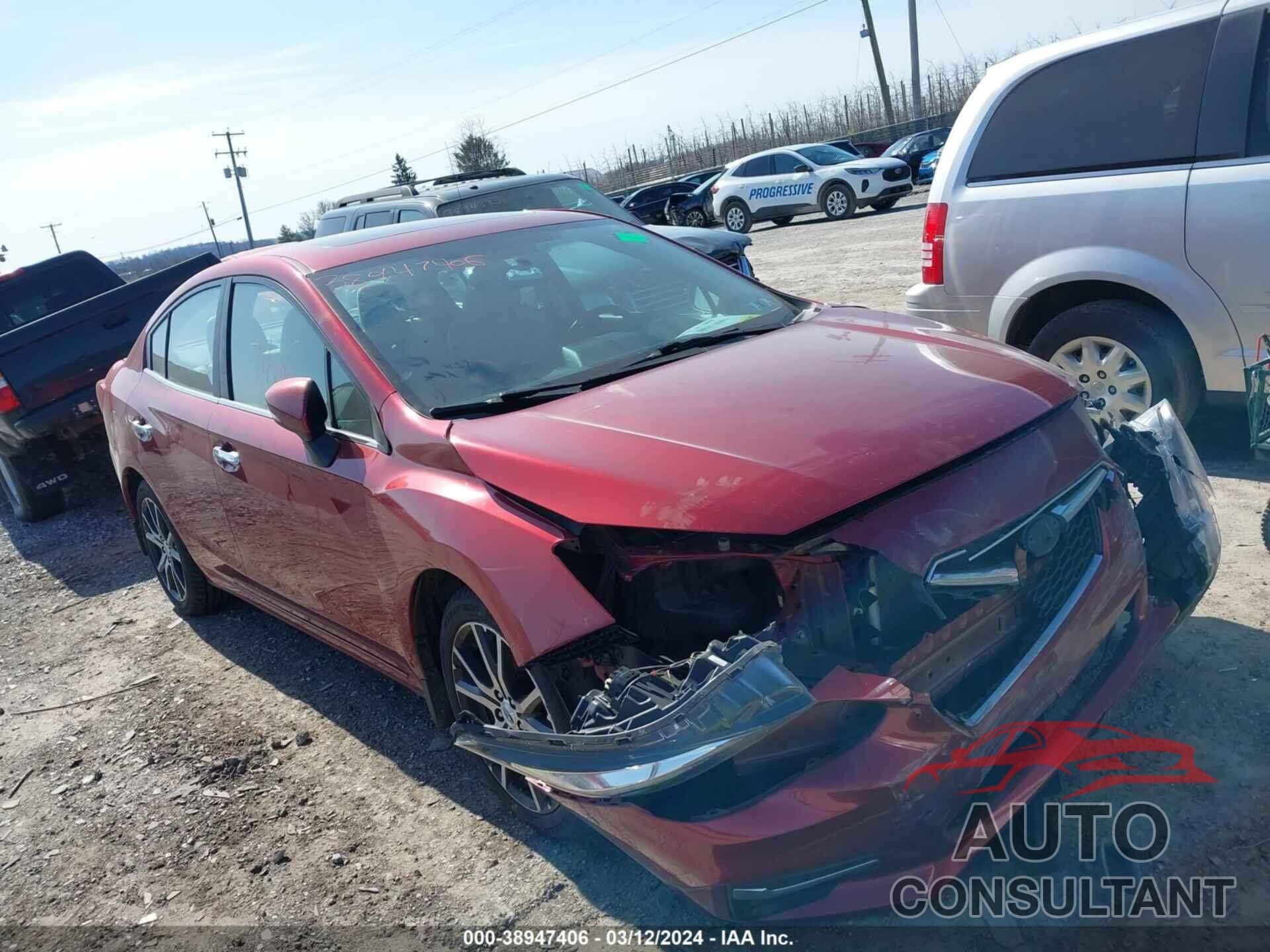 SUBARU IMPREZA 2018 - 4S3GKAU68J3604988