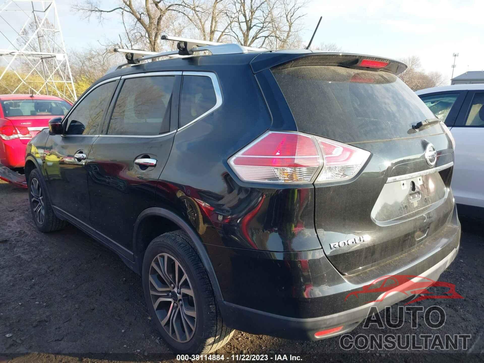 NISSAN ROGUE 2016 - KNMAT2MV8GP660916