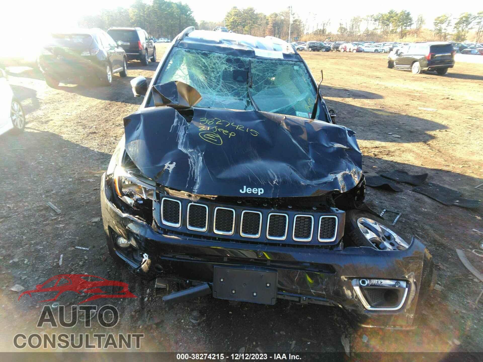 JEEP COMPASS 2021 - 3C4NJDCB2MT575524