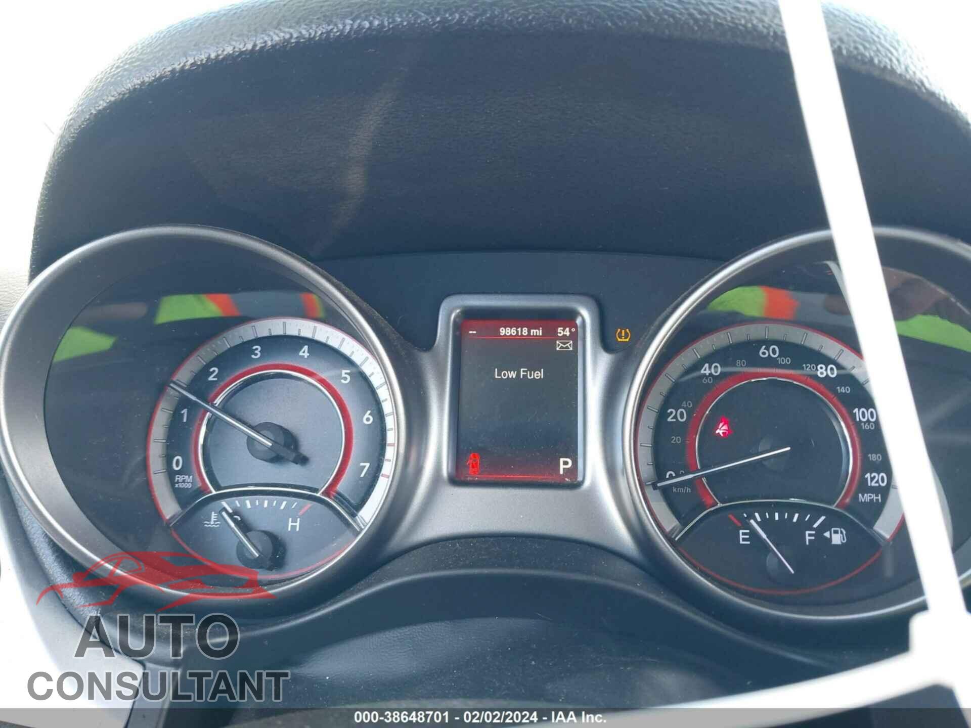 DODGE JOURNEY 2015 - 3C4PDCGB4FT713815