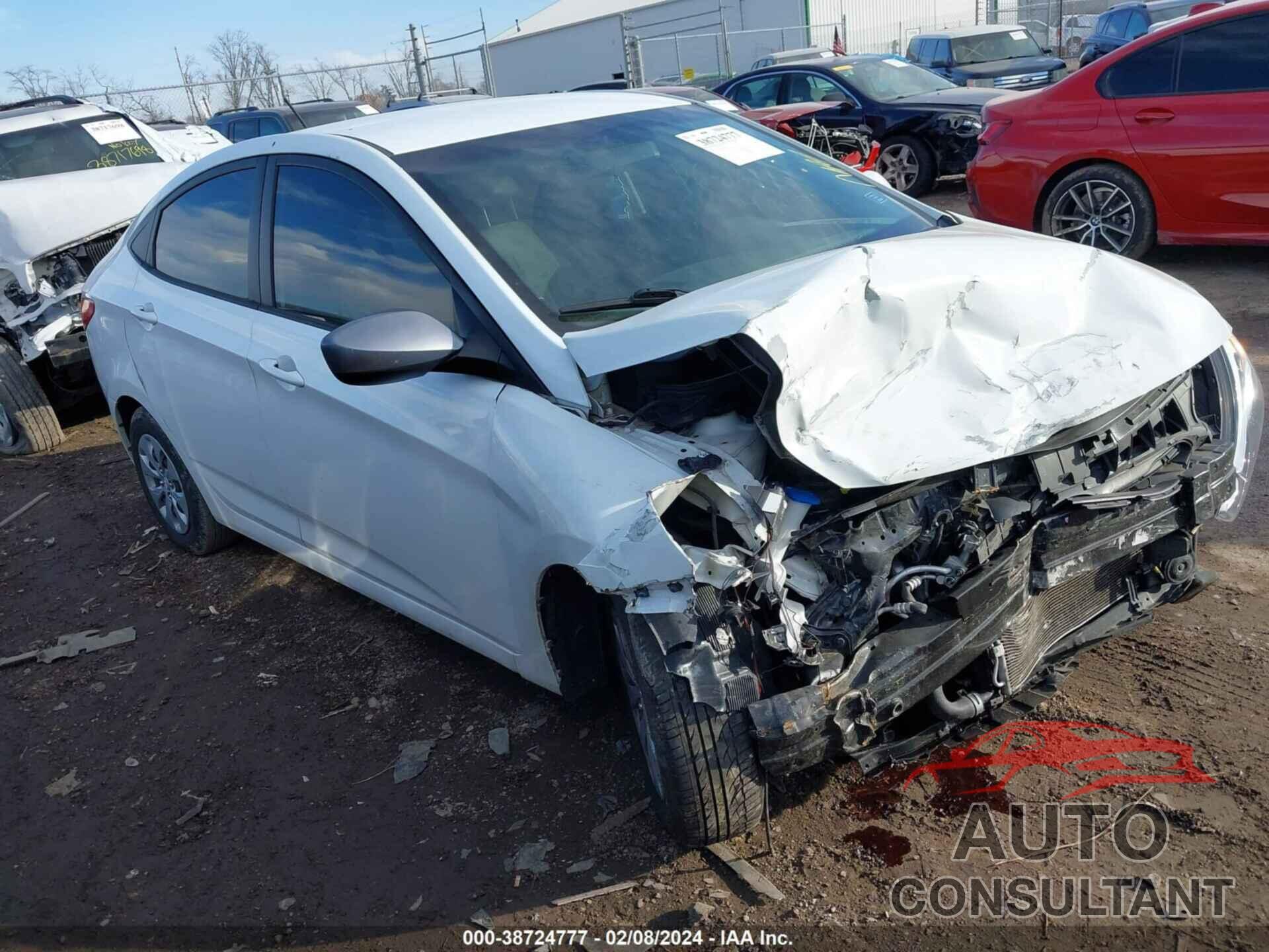 HYUNDAI ACCENT 2017 - KMHCT4AE9HU189639