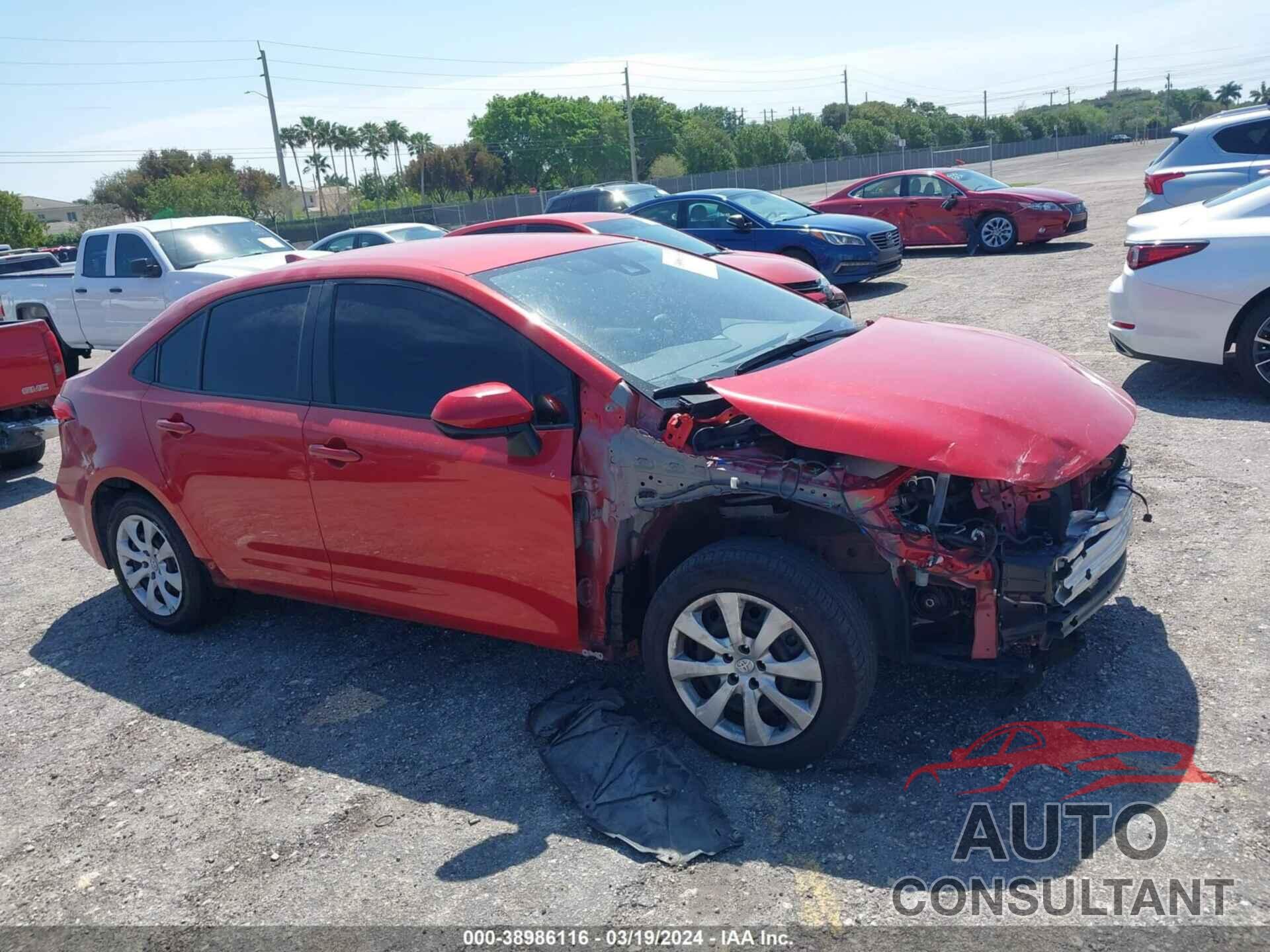 TOYOTA COROLLA 2020 - JTDEPRAE0LJ050878