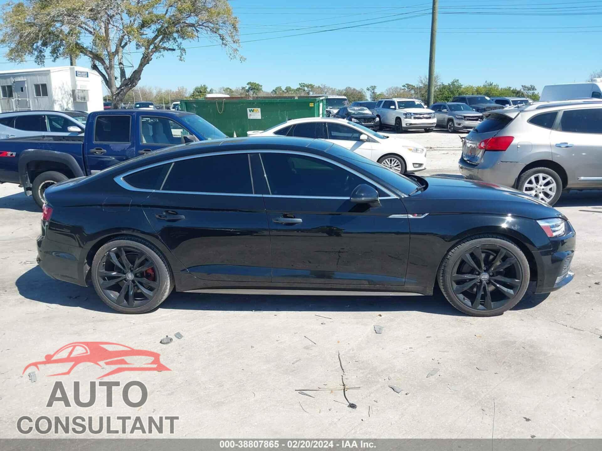 AUDI A5 2018 - WAUDNCF52JA041780