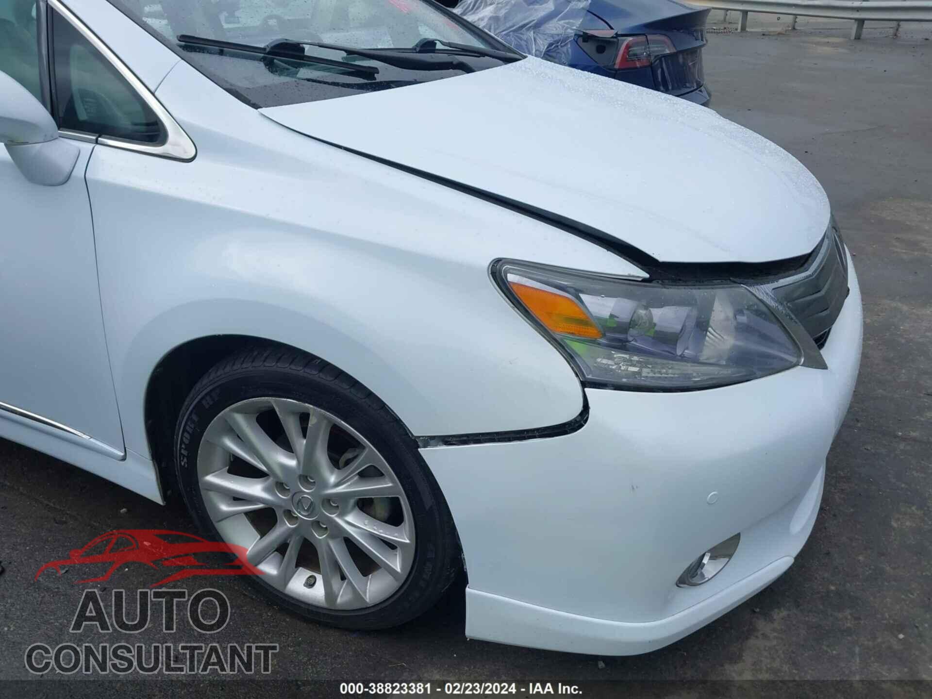 LEXUS HS 2010 - JTHBB1BA1A2033558