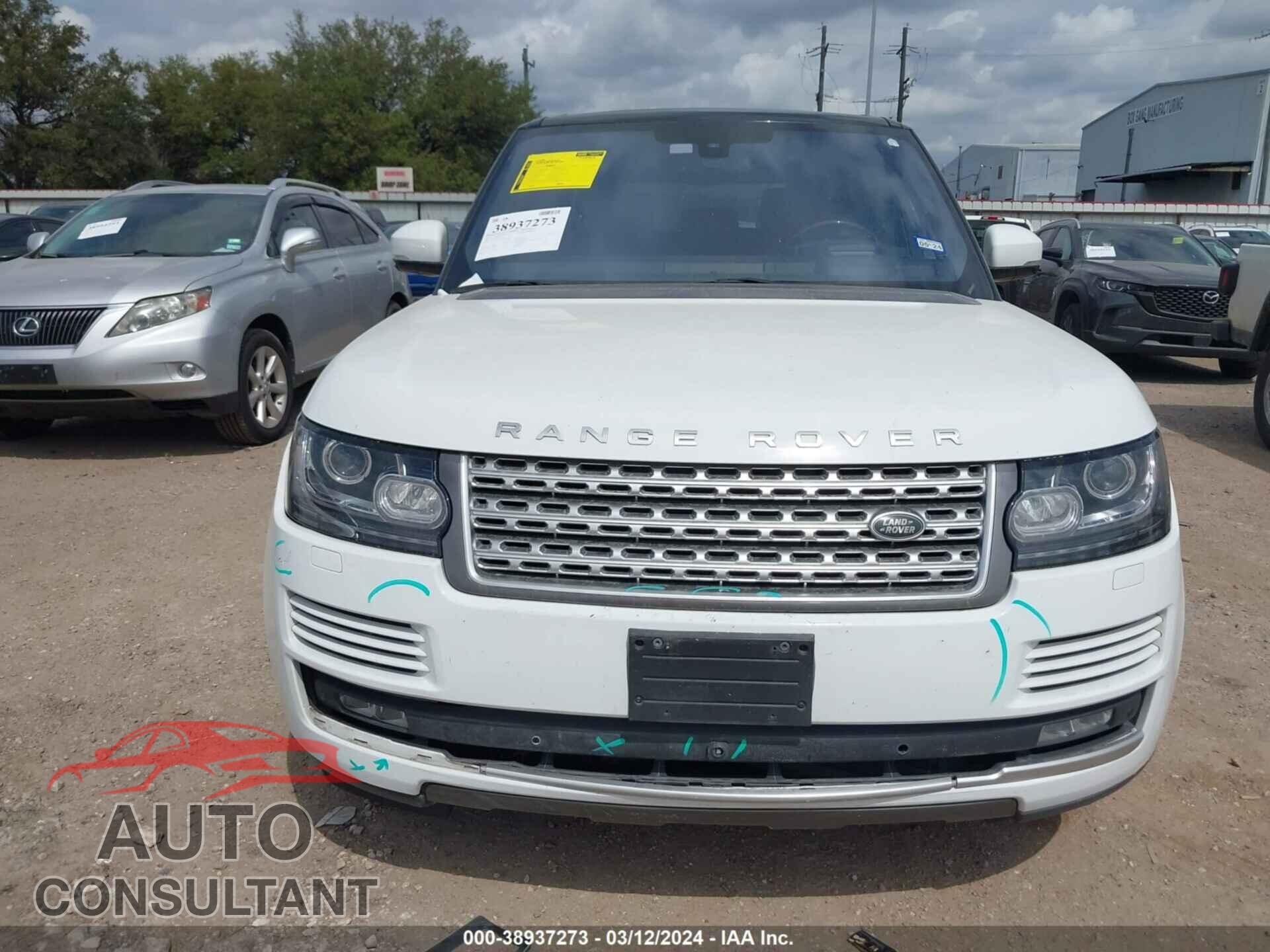 LAND ROVER RANGE ROVER 2016 - SALGS2EF1GA302041