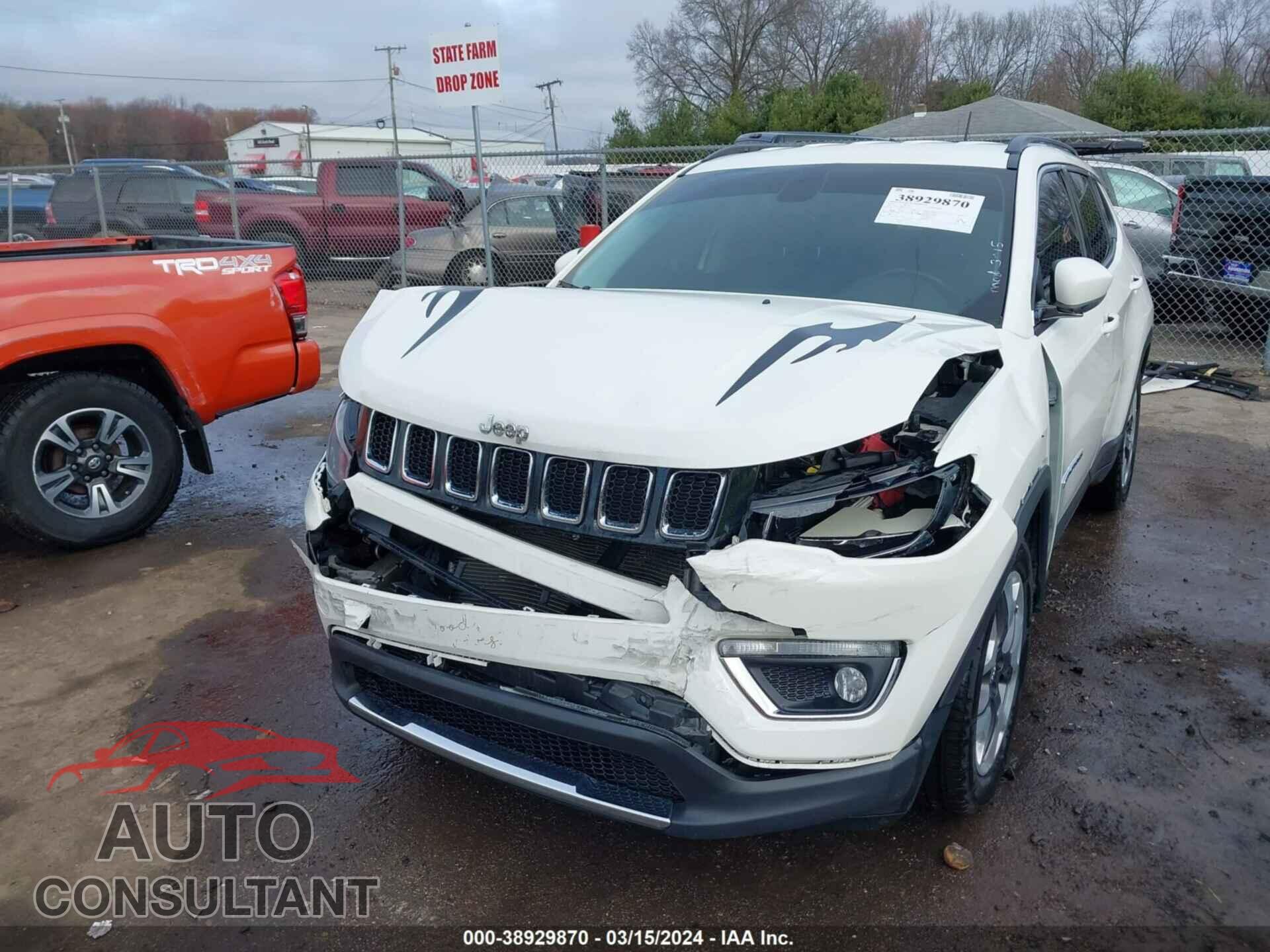 JEEP COMPASS 2020 - 3C4NJCCB8LT122551