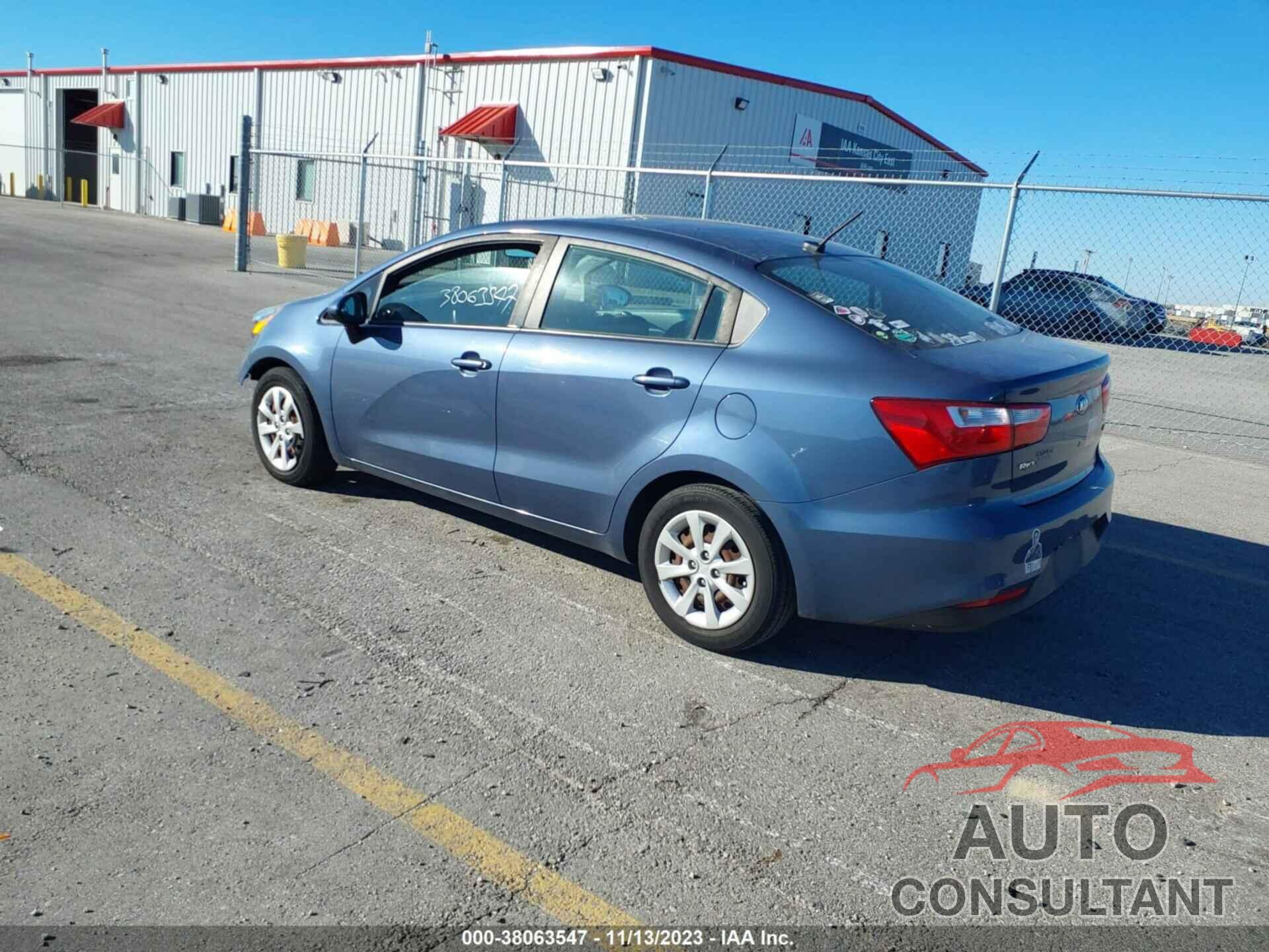 KIA RIO 2016 - KNADM4A38G6667375