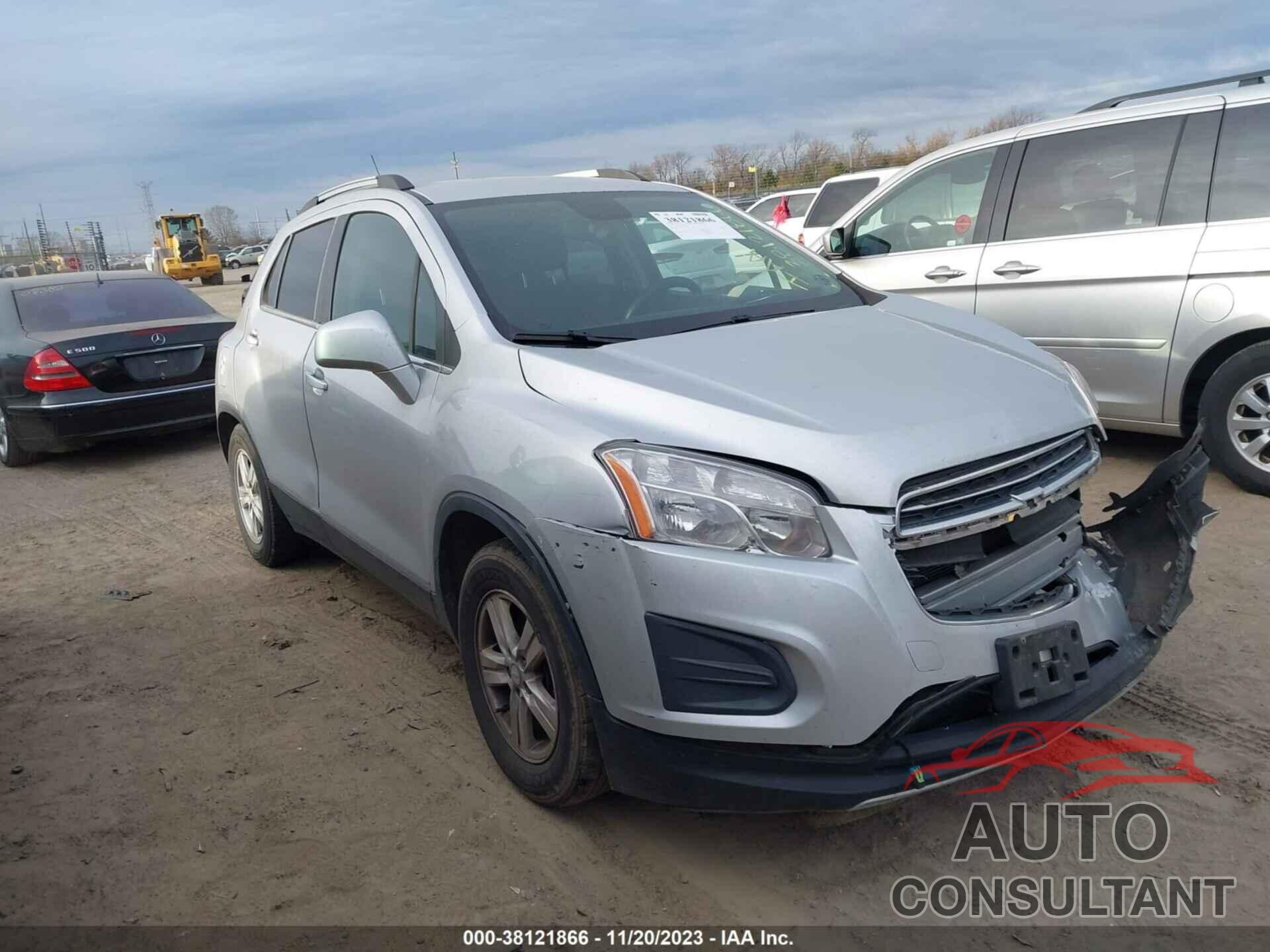 CHEVROLET TRAX 2016 - KL7CJLSB0GB579500