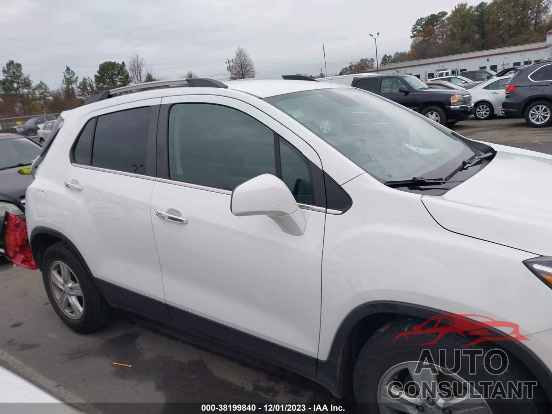 CHEVROLET TRAX 2019 - KL7CJLSB3KB934328