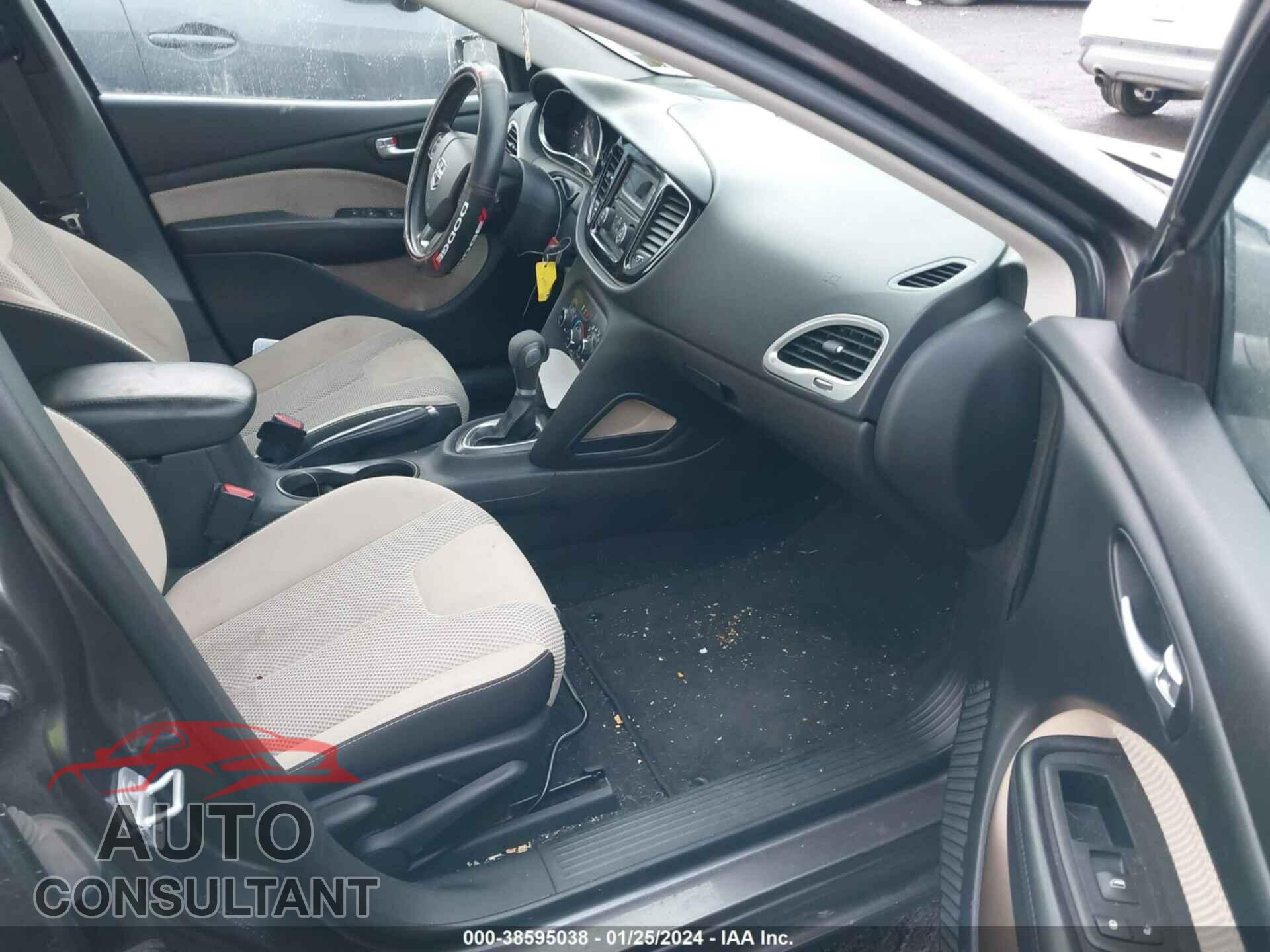 DODGE DART 2016 - 1C3CDFBB4GD605522
