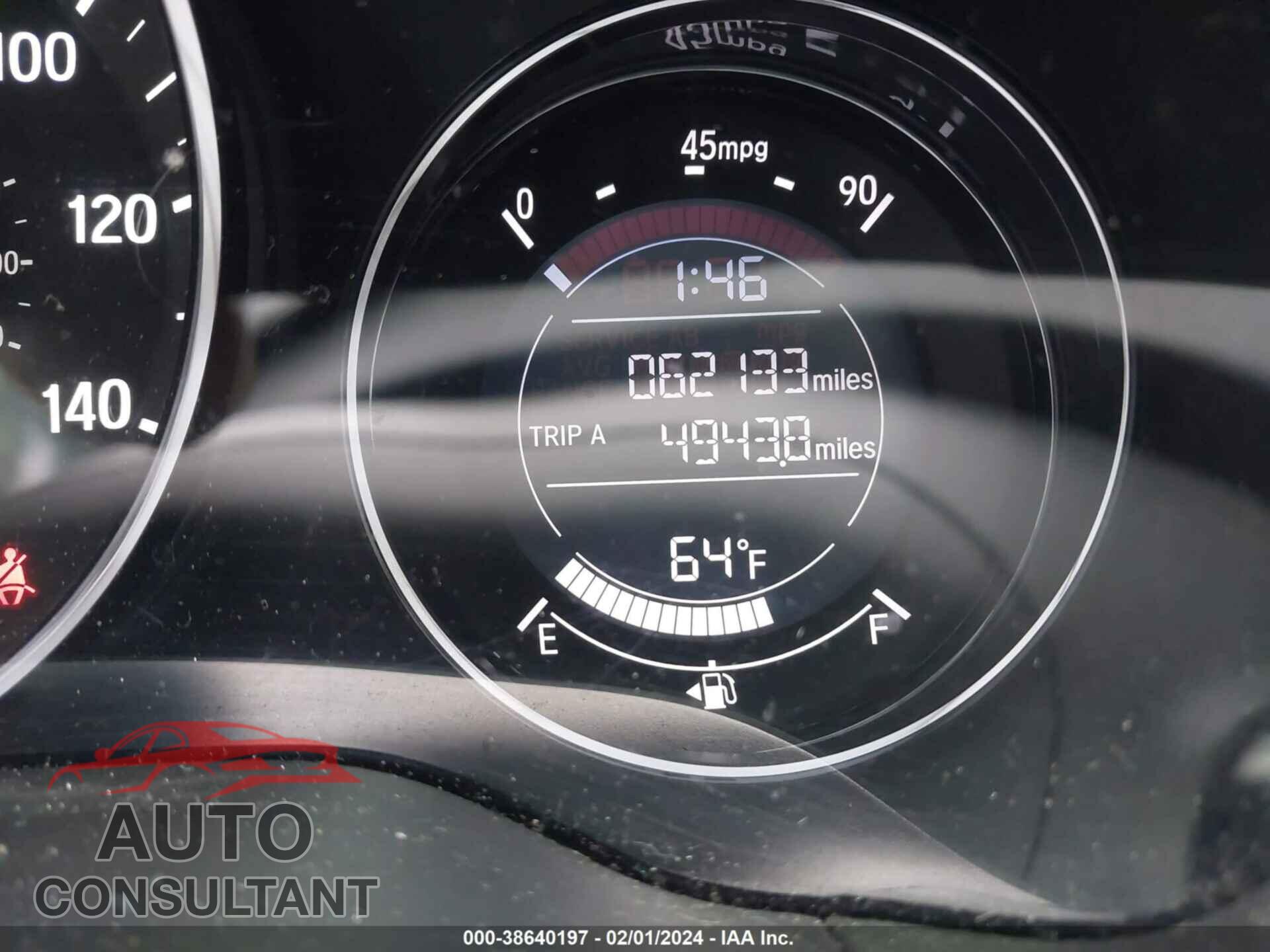 HONDA HR-V 2017 - 3CZRU5H76HM700893