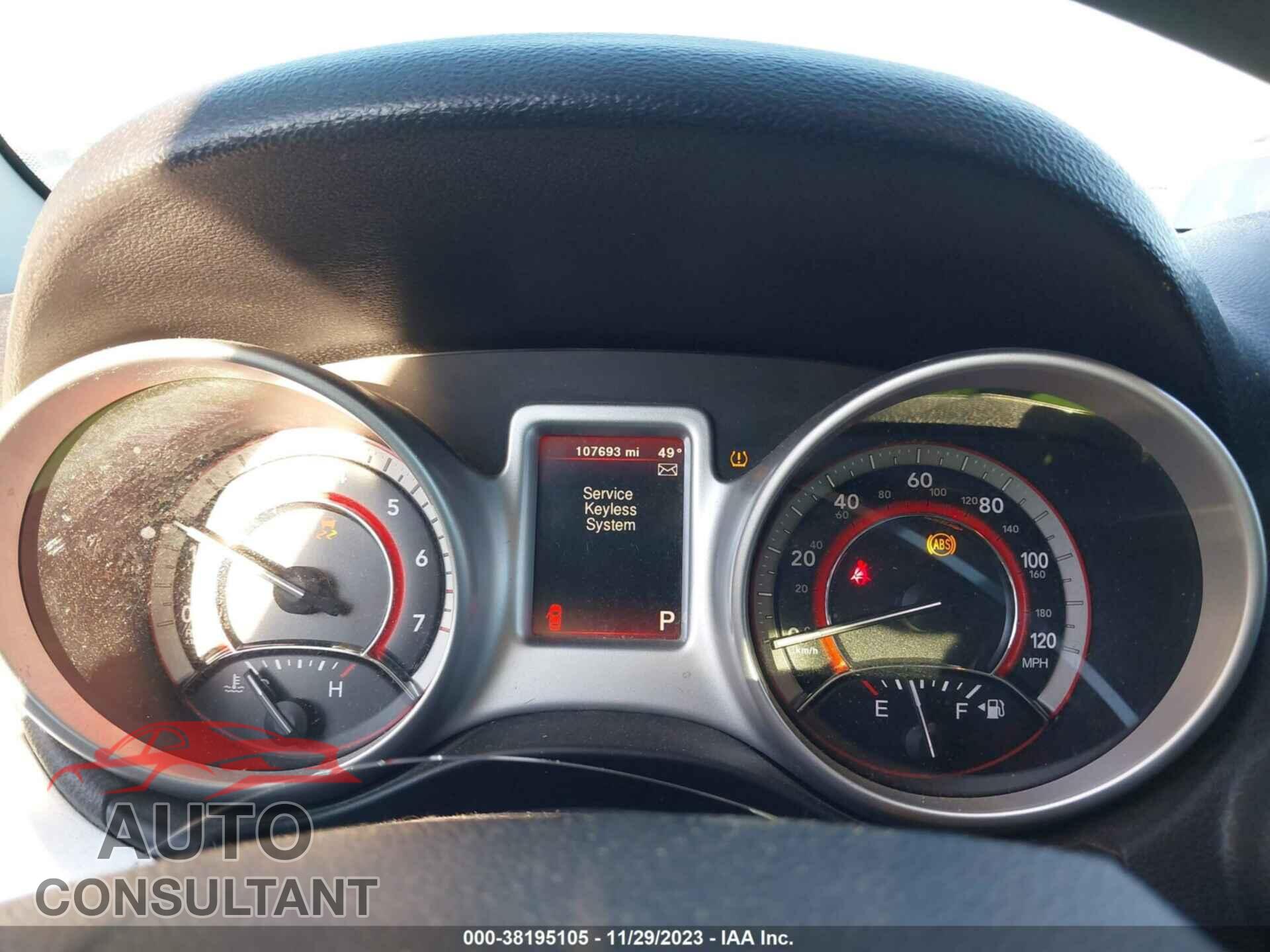 DODGE JOURNEY 2017 - 3C4PDCAB4HT559960