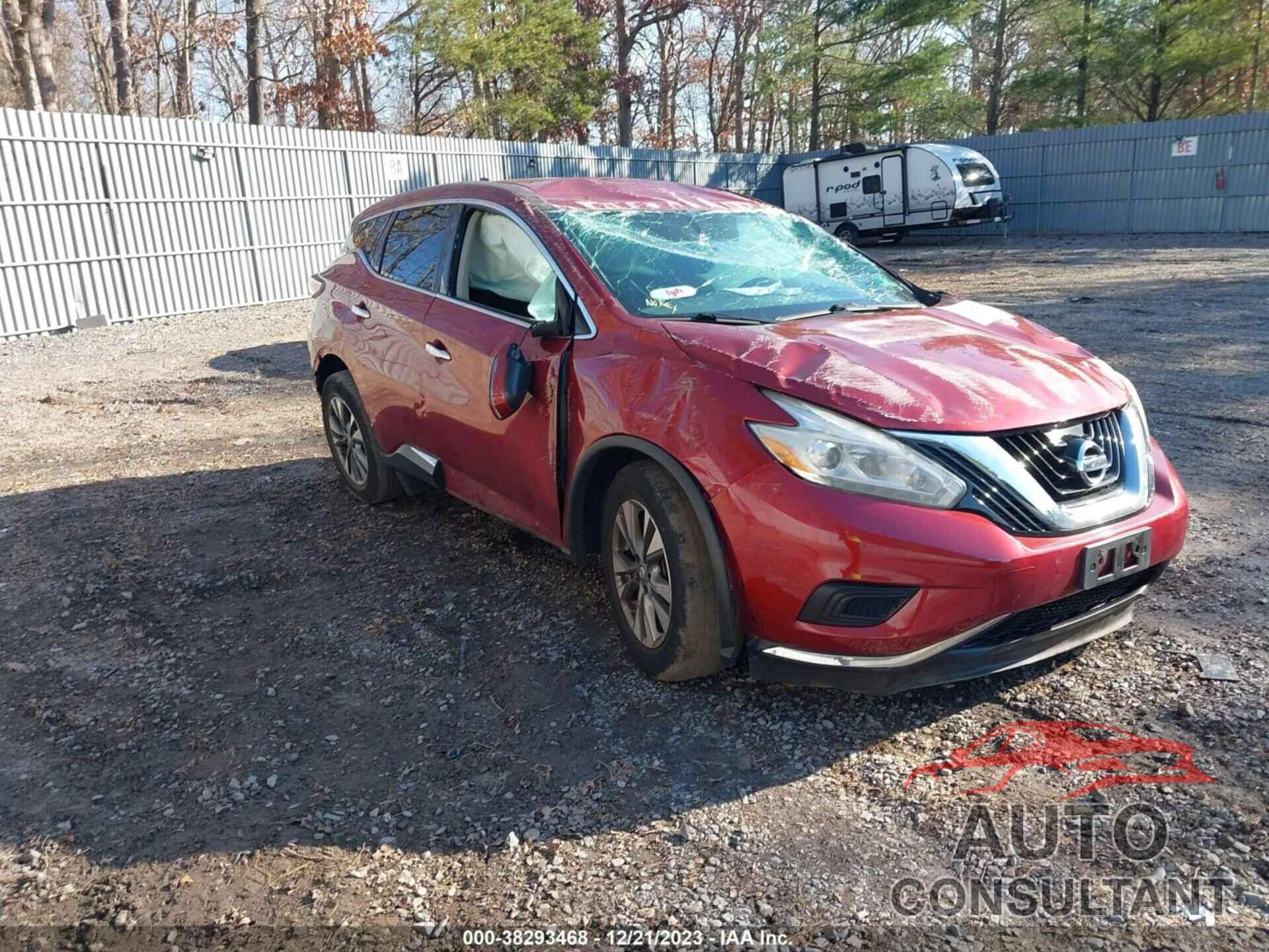 NISSAN MURANO 2016 - 5N1AZ2MH3GN159335