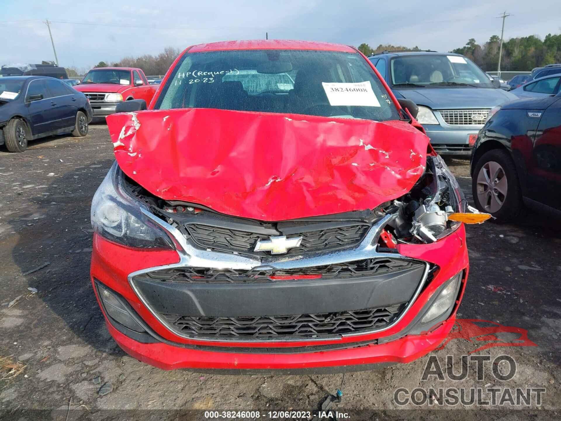 CHEVROLET SPARK 2020 - KL8CB6SA8LC413084