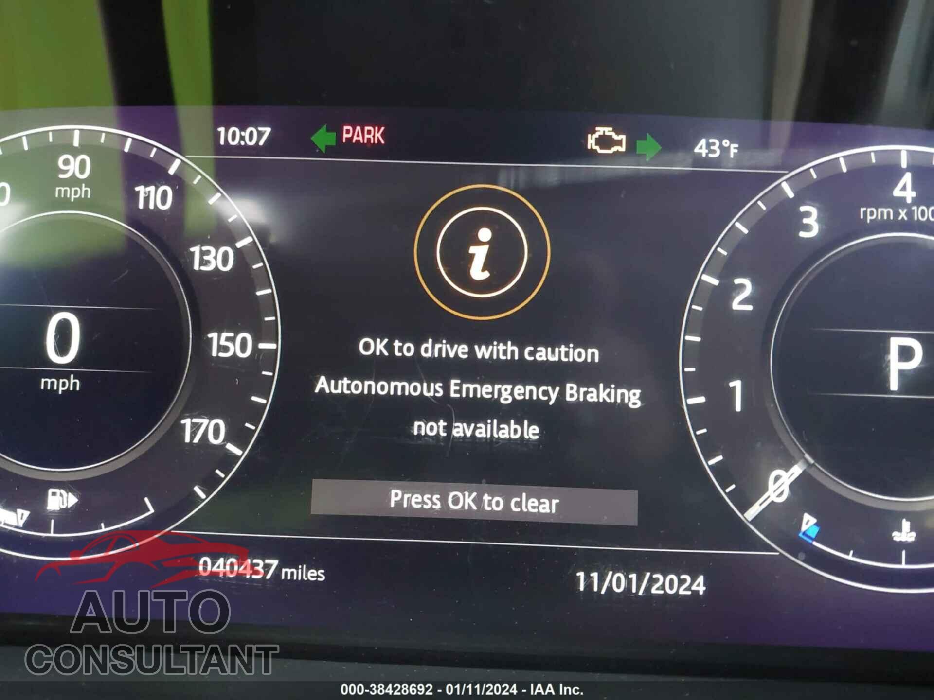 LAND ROVER RANGE ROVER 2019 - SALGV5RE1KA519480