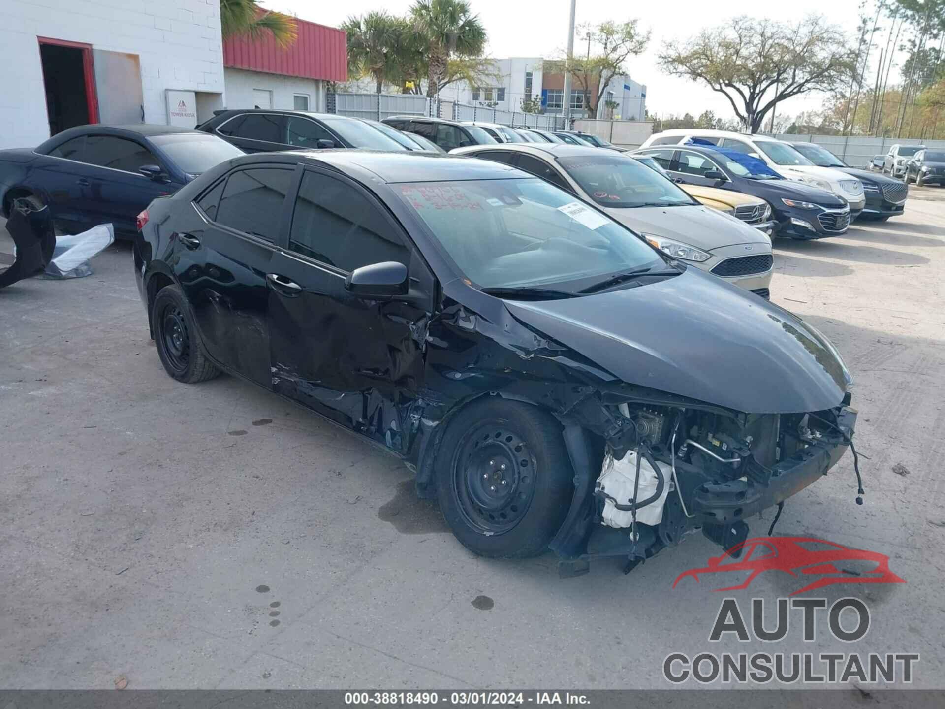 TOYOTA COROLLA 2019 - 2T1BURHE7KC204143