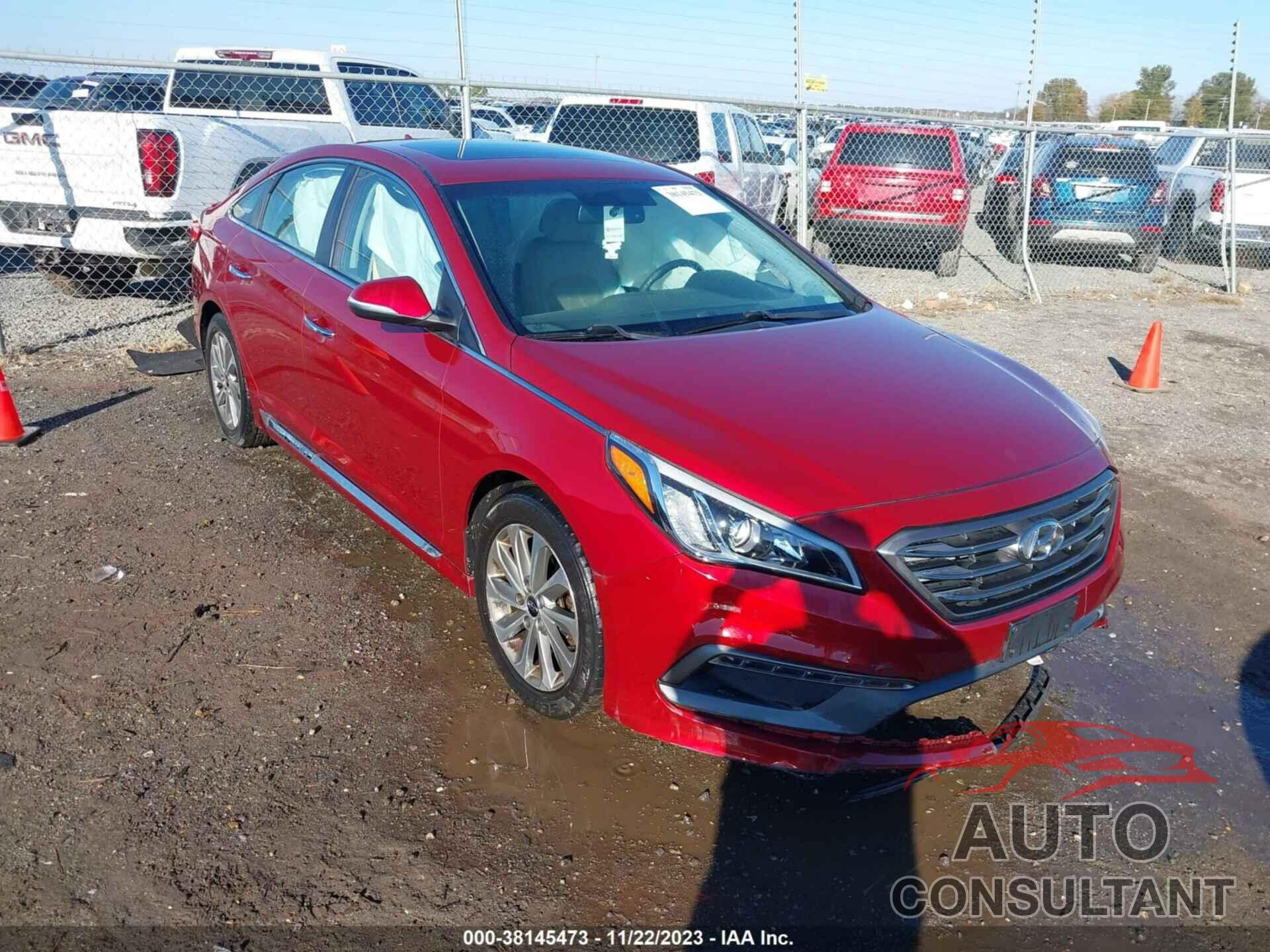 HYUNDAI SONATA 2016 - 5NPE34AF3GH350582