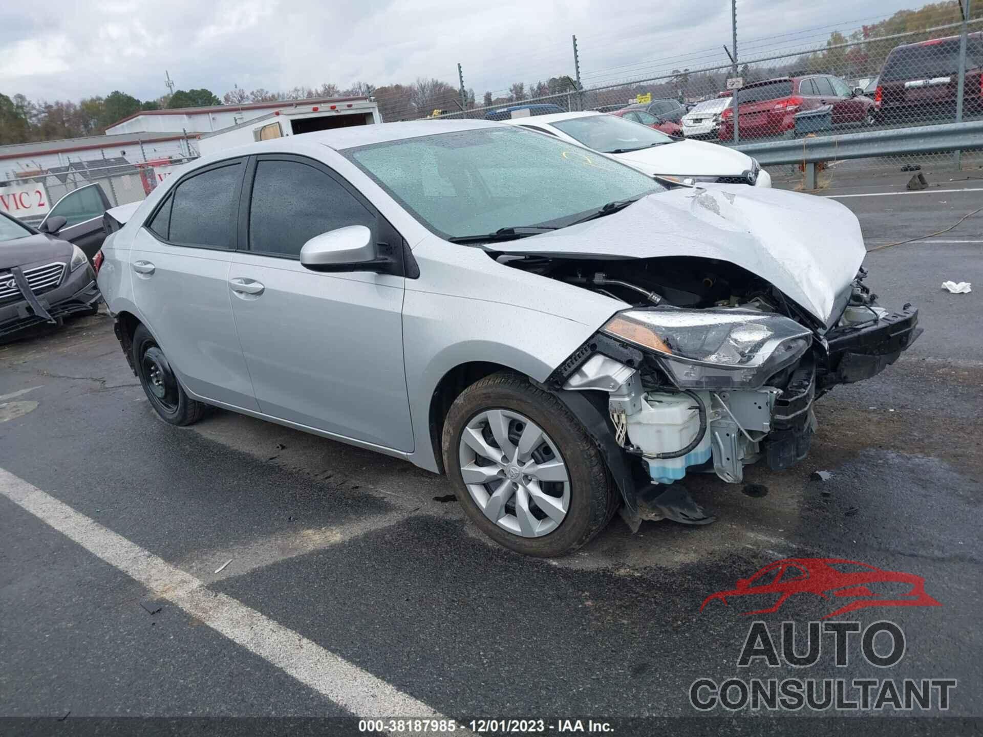 TOYOTA COROLLA 2016 - 2T1BURHEXGC568919
