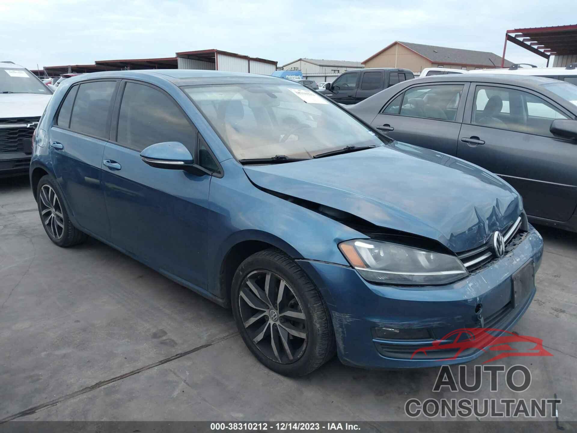 VOLKSWAGEN GOLF 2016 - 3VW217AU9GM030151