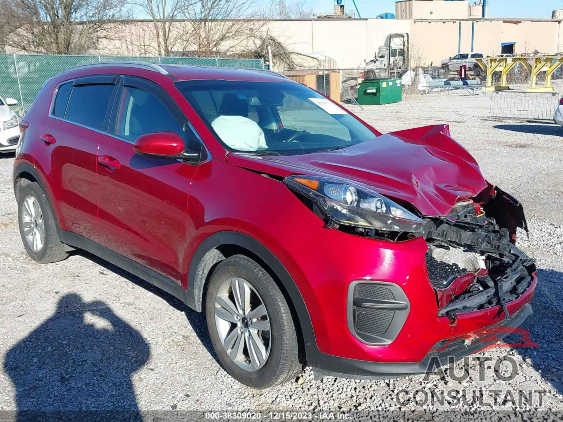 KIA SPORTAGE 2018 - KNDPM3AC8J7483470