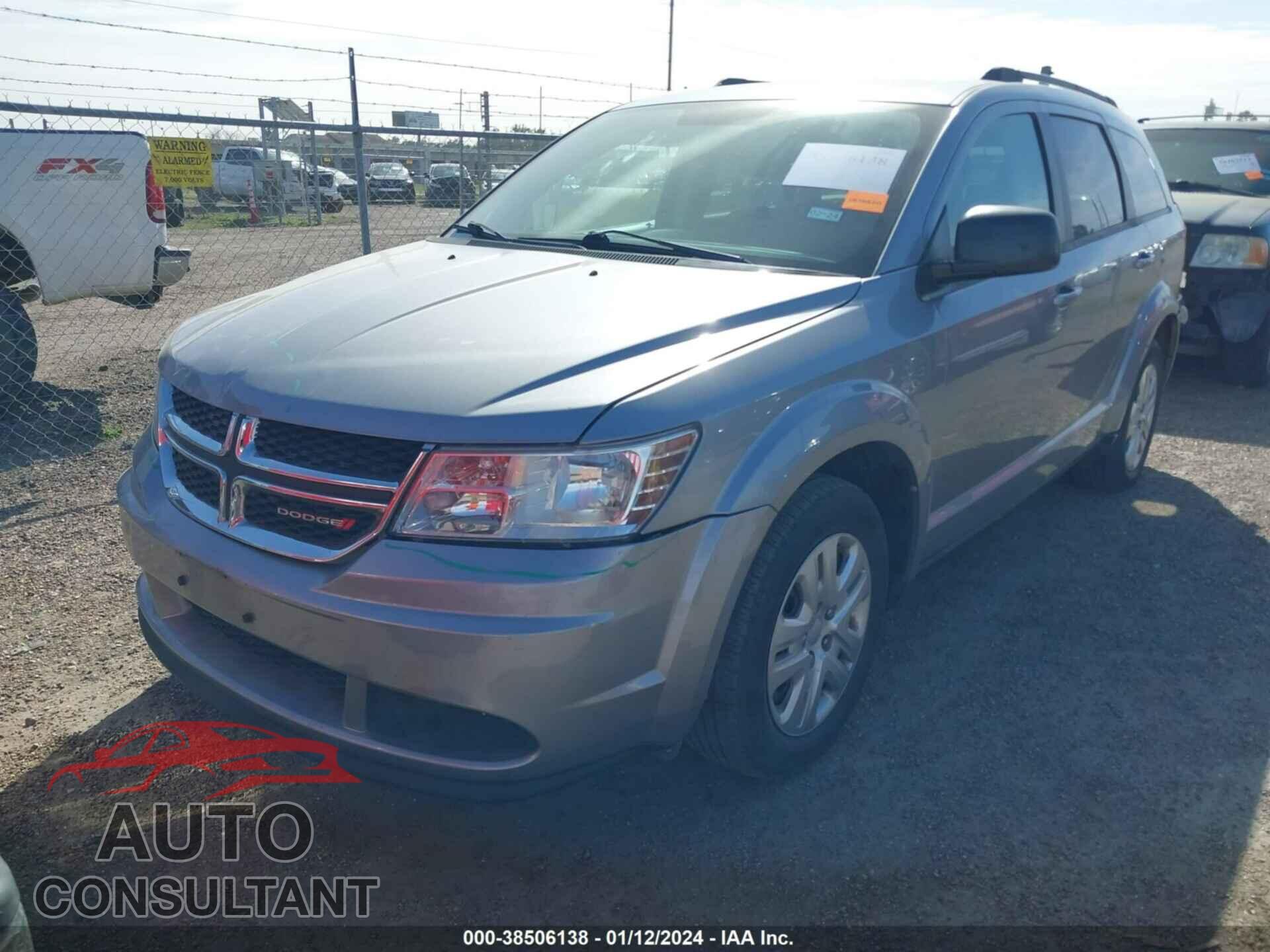 DODGE JOURNEY 2017 - 3C4PDCAB5HT638215