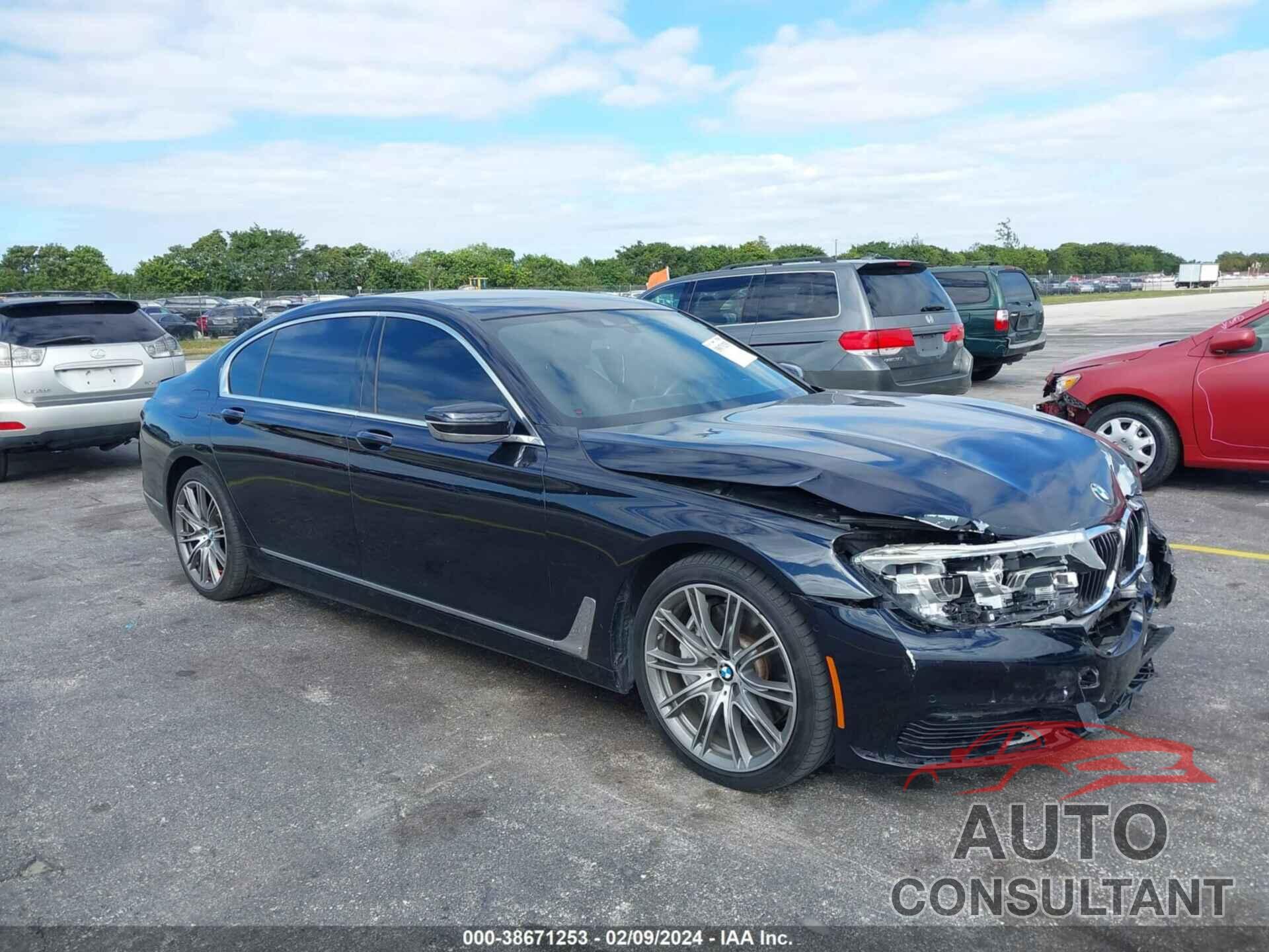 BMW 750I 2018 - WBA7F0C50JGM23963