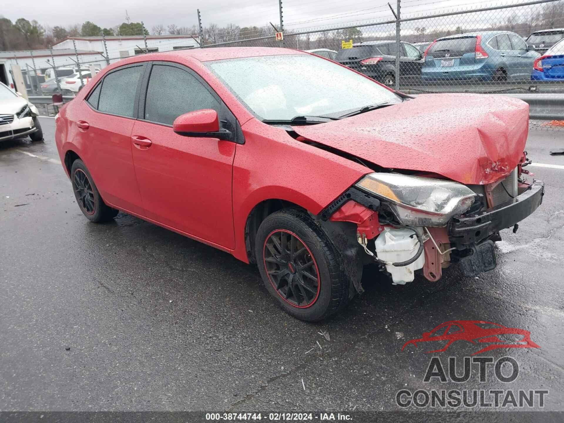 TOYOTA COROLLA 2016 - 5YFBURHE9GP568507