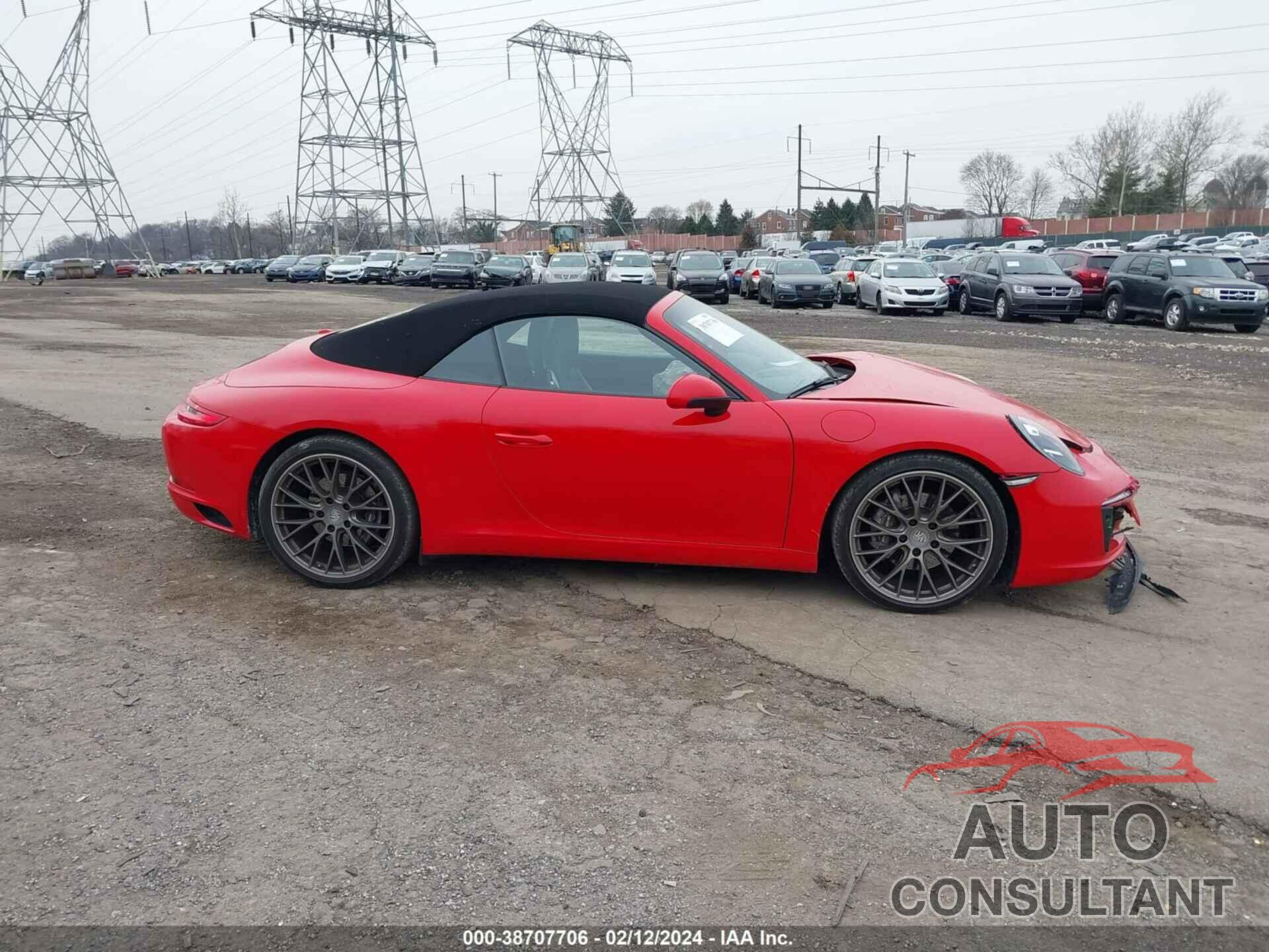 PORSCHE 911 2019 - WP0CA2A97KS129332