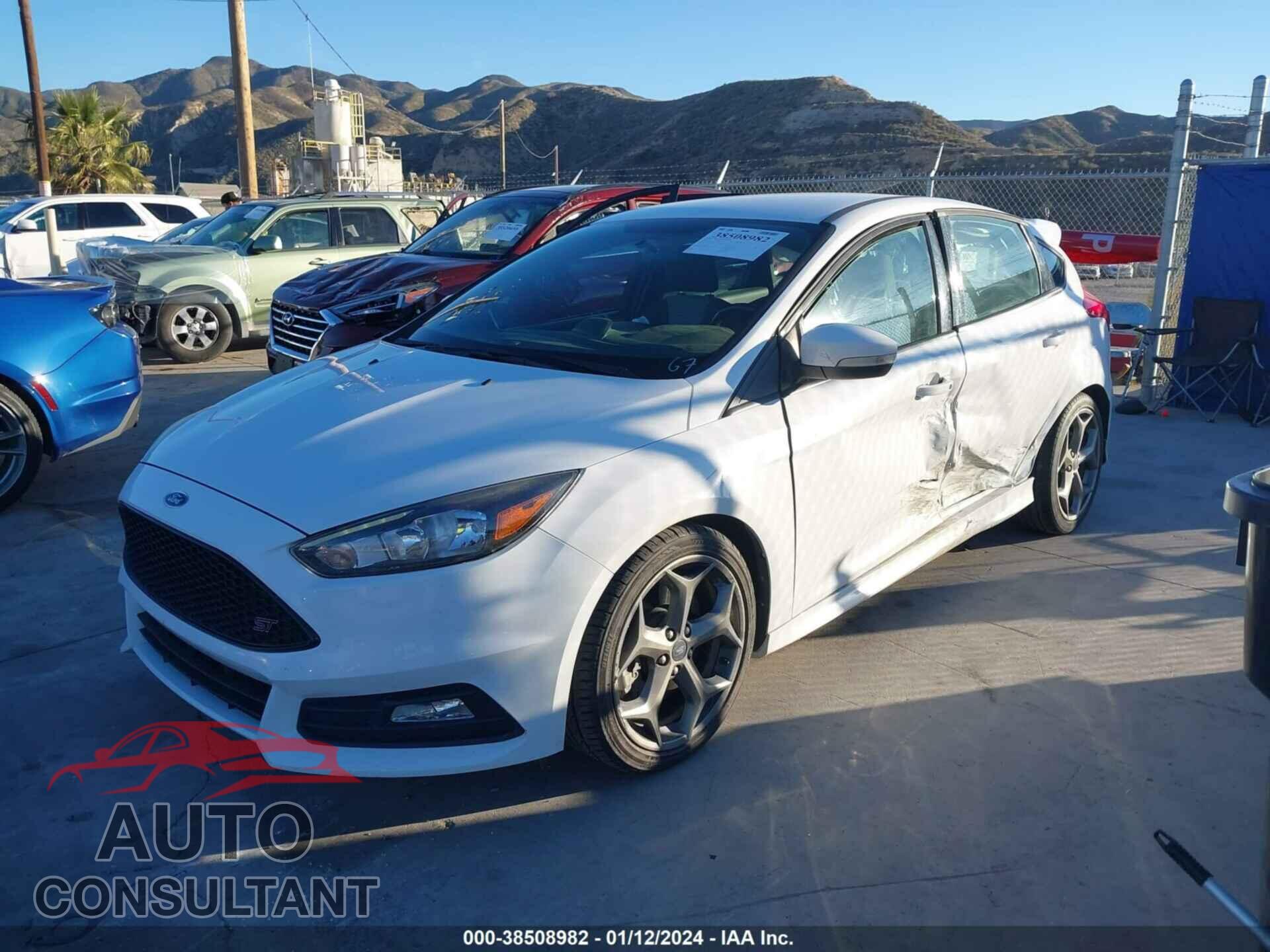 FORD FOCUS ST 2017 - 1FADP3L90HL343819