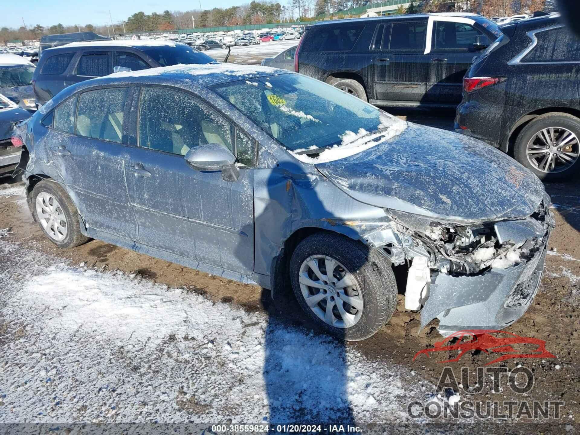 TOYOTA COROLLA 2020 - JTDEPRAE1LJ029327