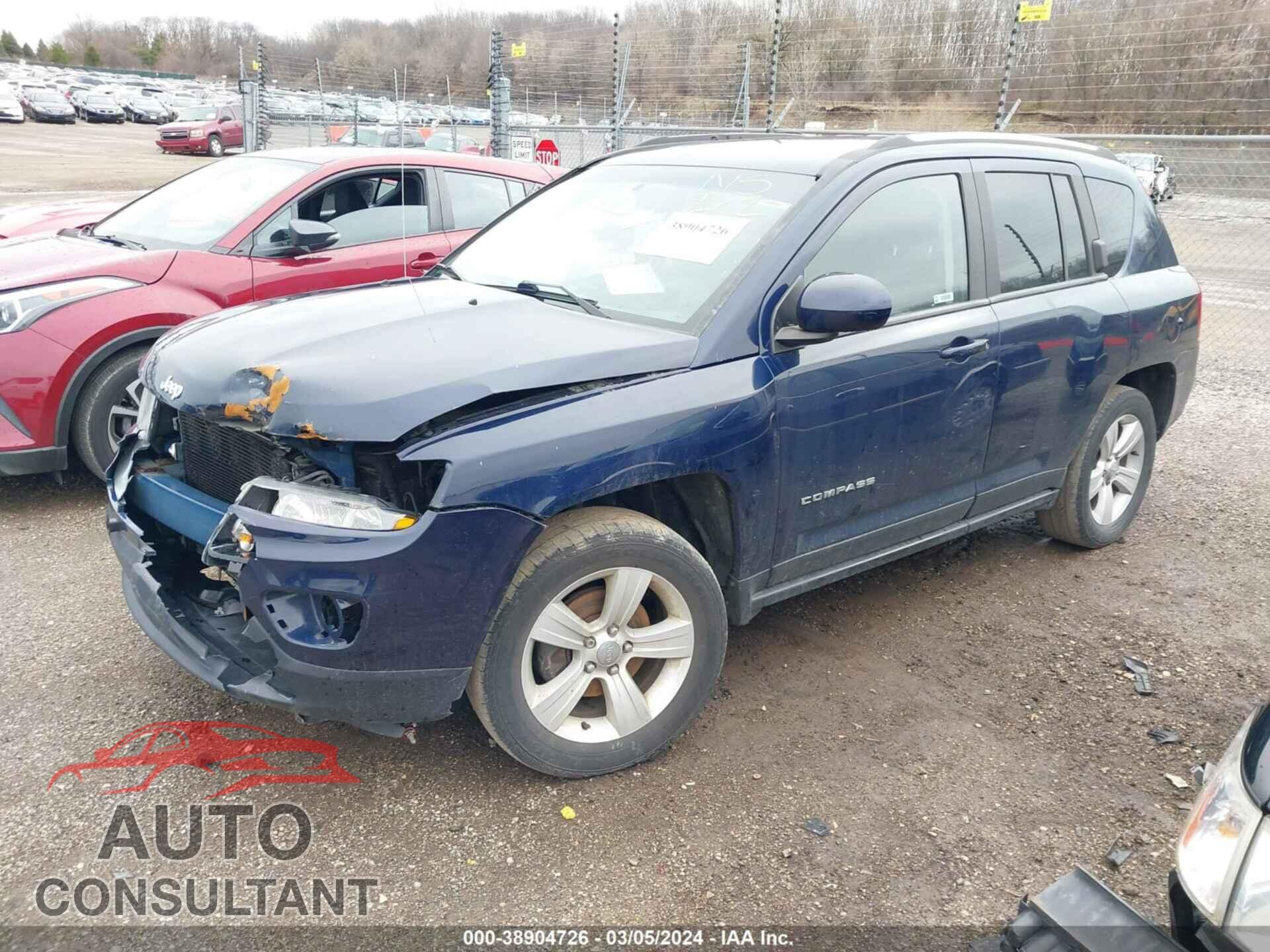 JEEP COMPASS 2017 - 1C4NJDEB2HD142505