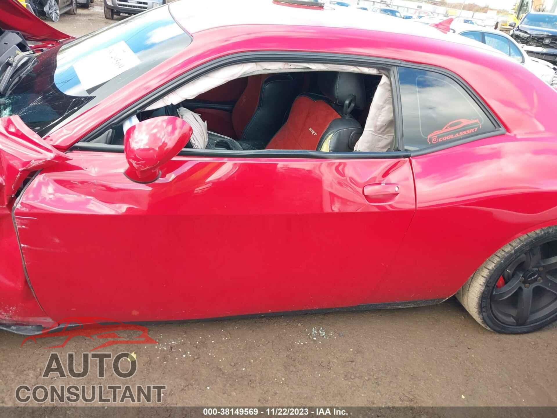 DODGE CHALLENGER 2016 - 2C3CDZDJ2GH284735