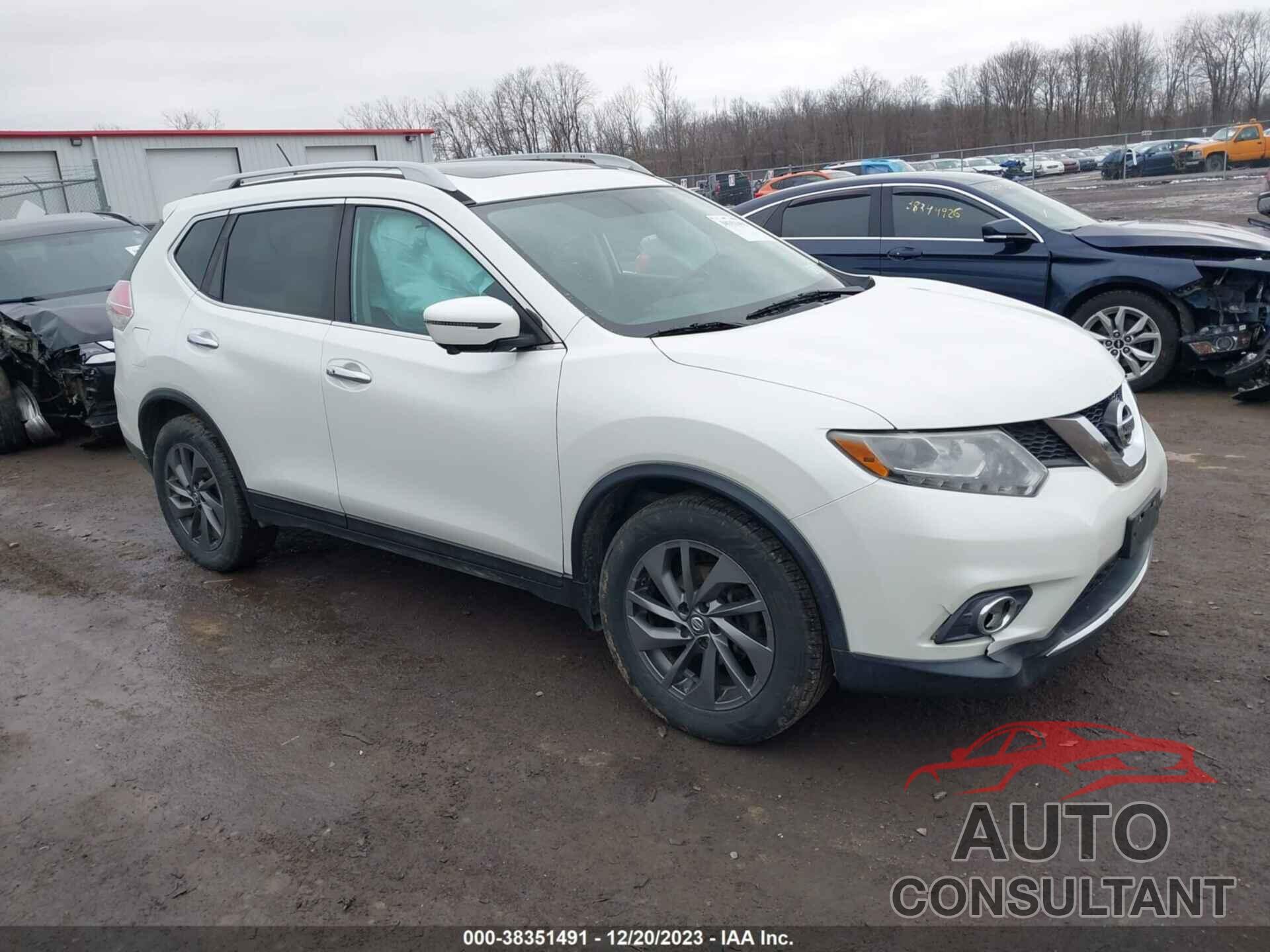 NISSAN ROGUE 2016 - 5N1AT2MV7GC889851