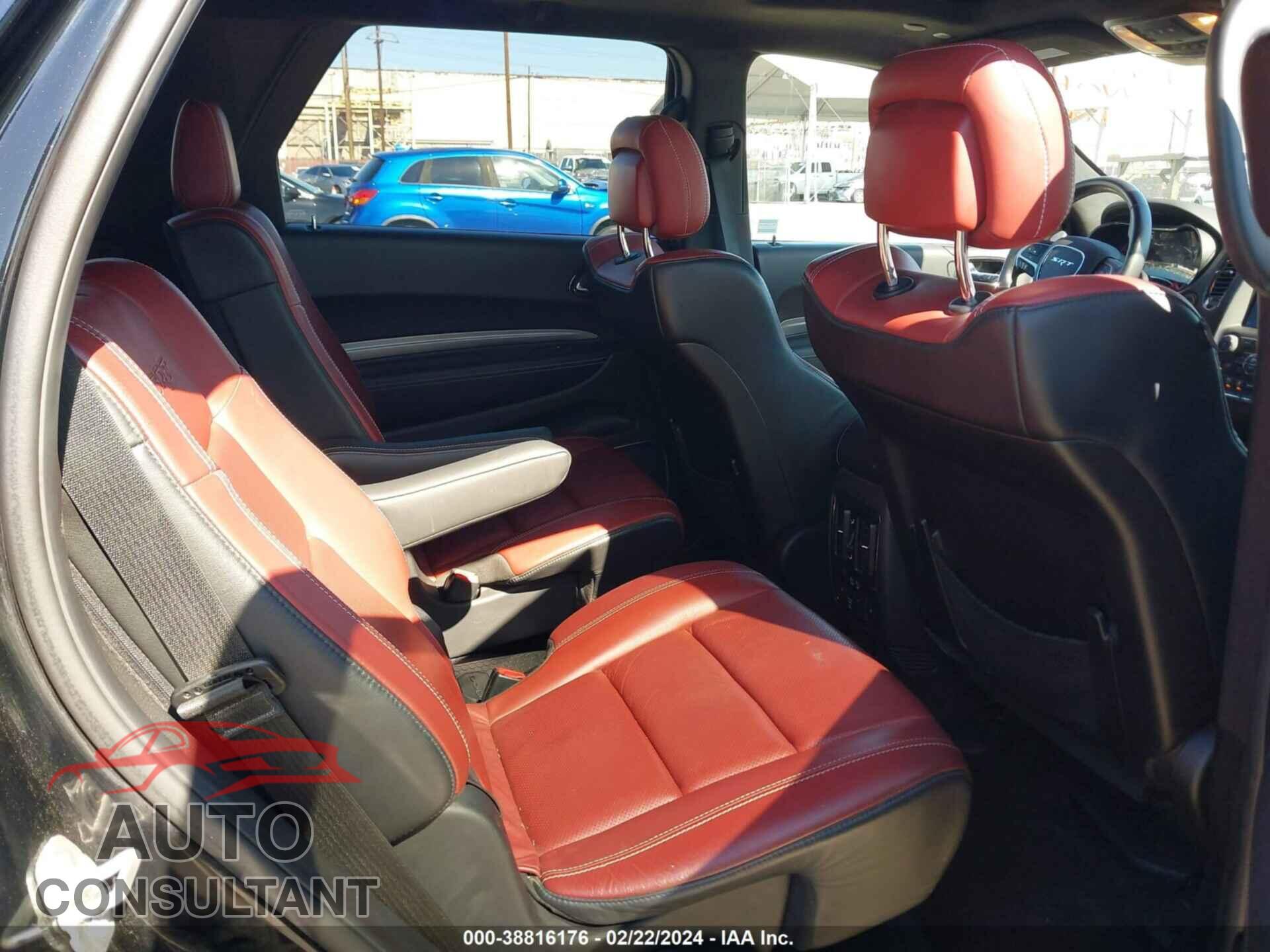 DODGE DURANGO 2018 - 1C4SDJGJXJC255367
