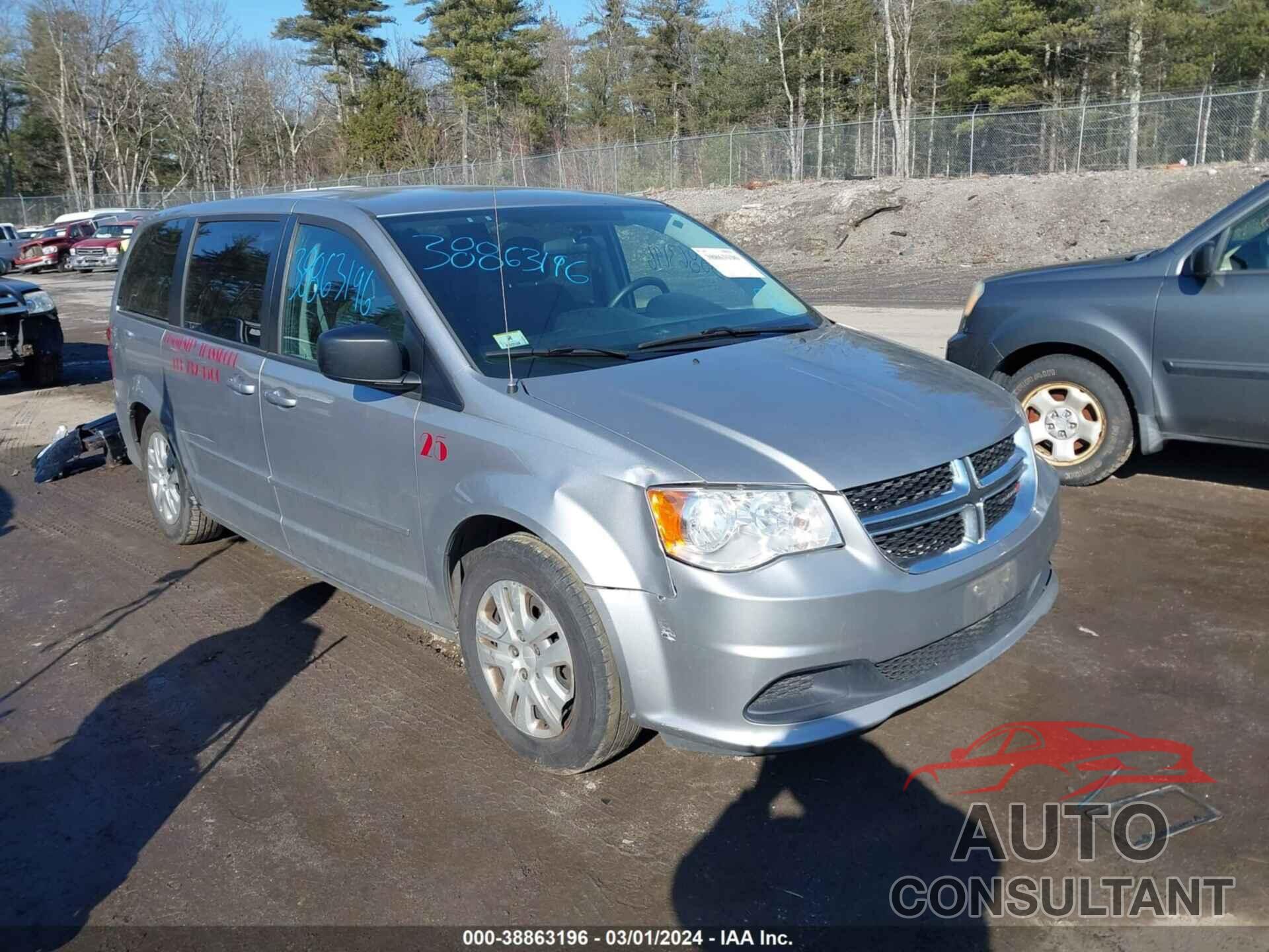 DODGE GRAND CARAVAN 2017 - 2C4RDGBGXHR563377