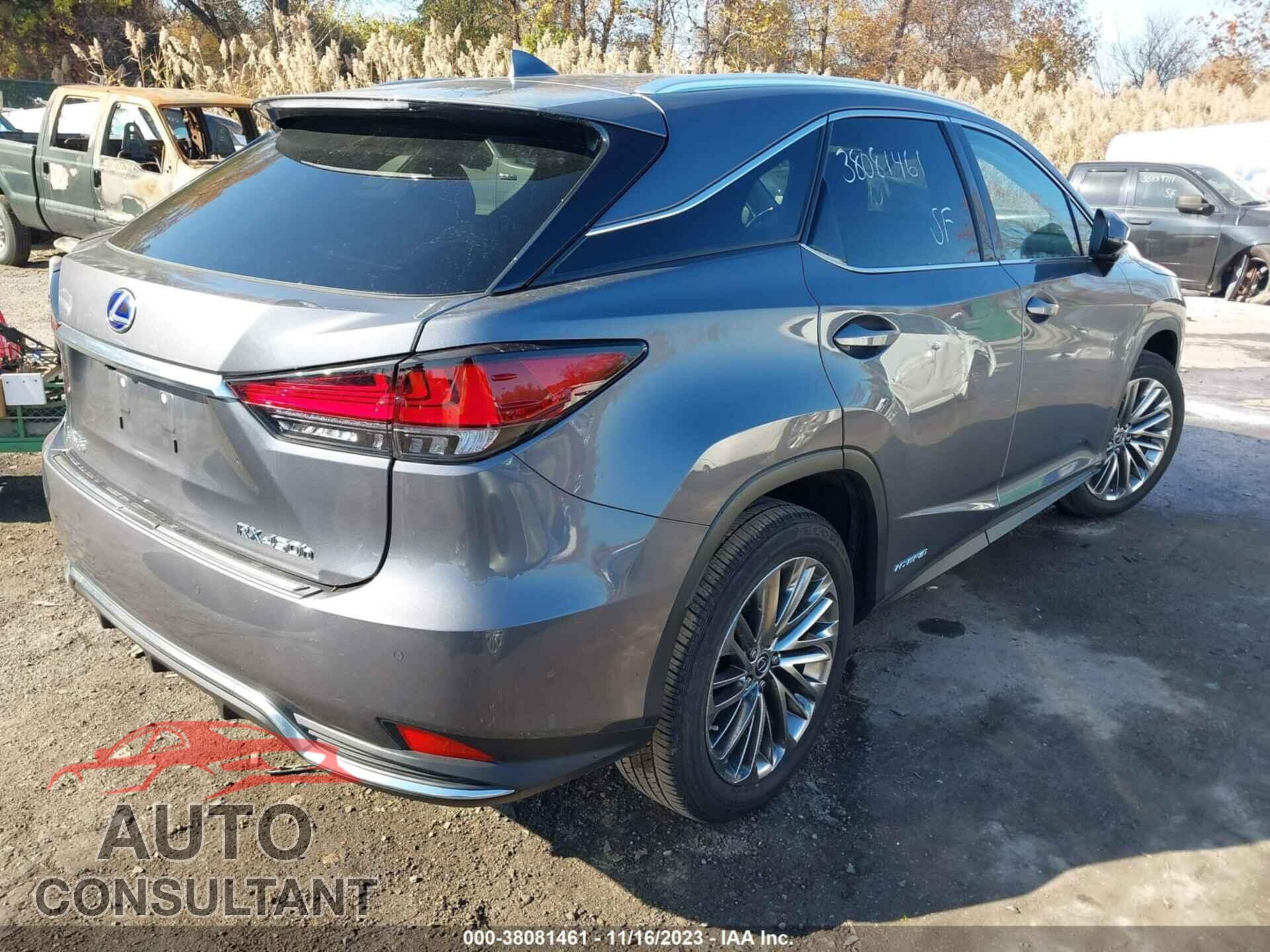 LEXUS RX 450H 2022 - 2T2JGMDA3NC093258