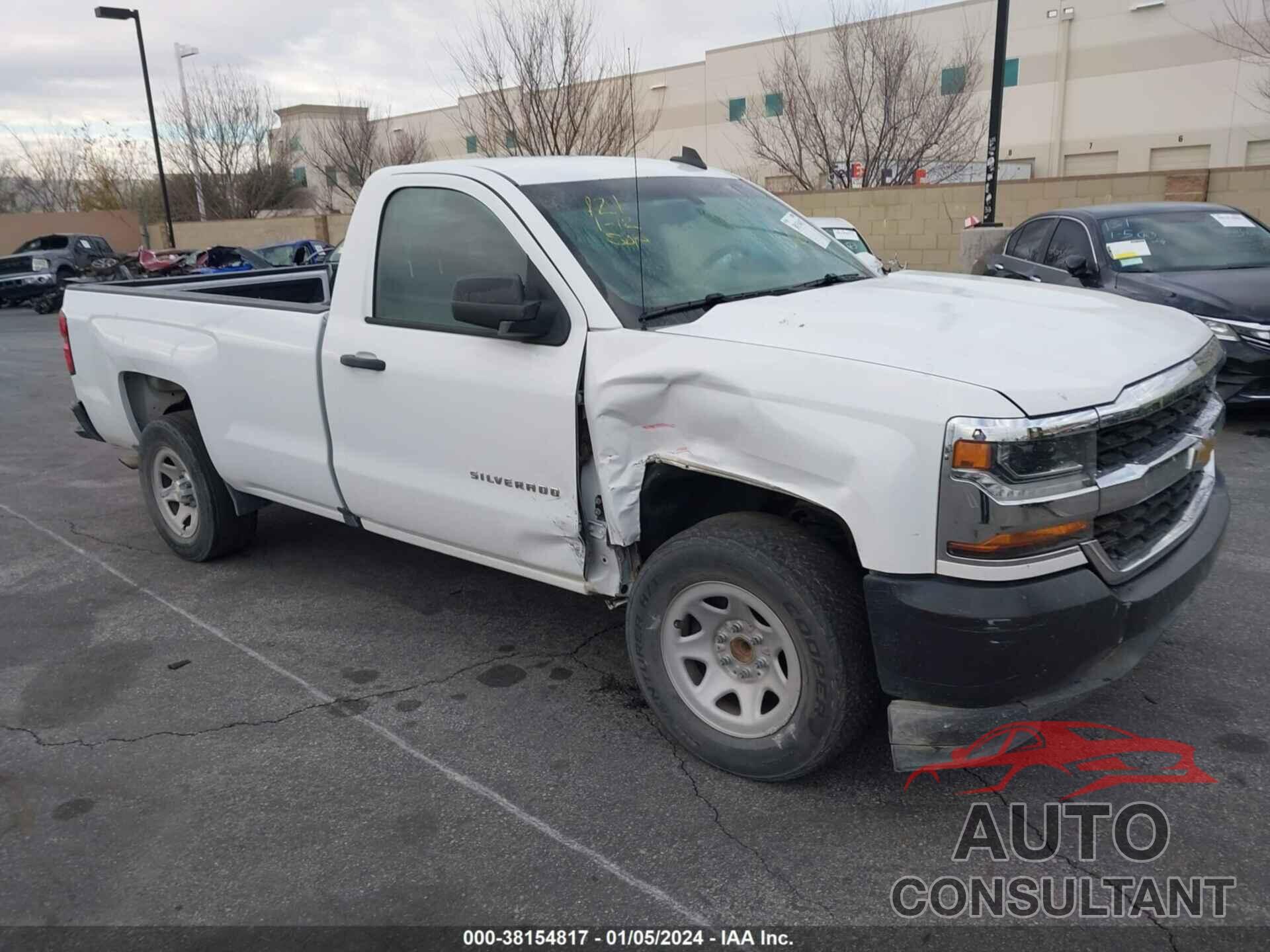 CHEVROLET SILVERADO 1500 2017 - 1GCNCNEHXHZ371912
