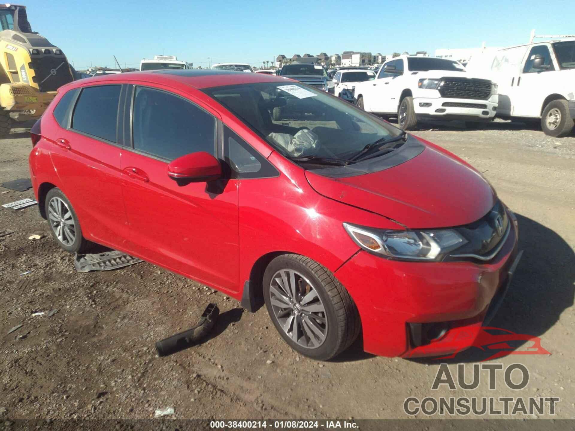 HONDA FIT 2017 - JHMGK5H89HS018124