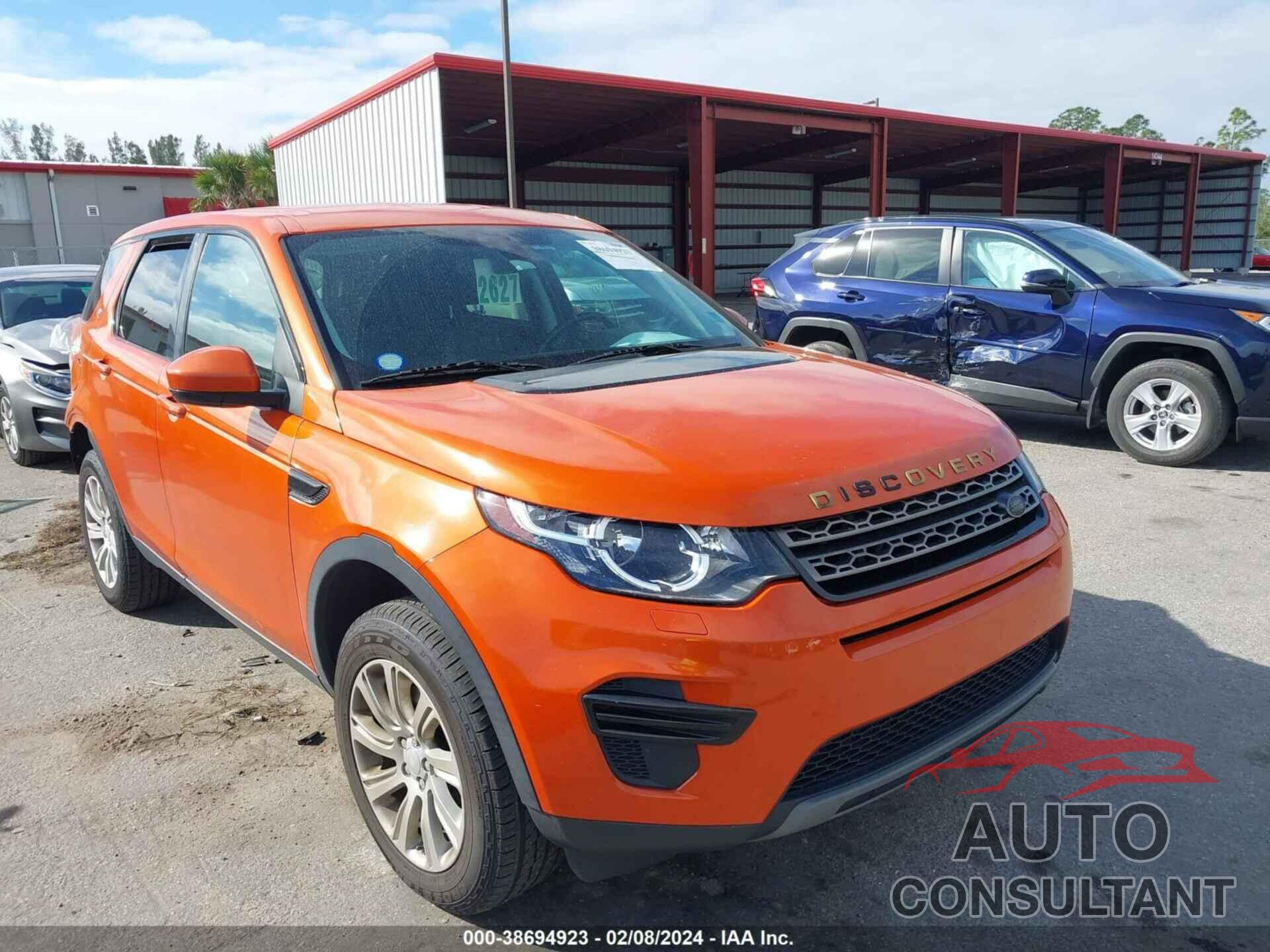 LAND ROVER DISCOVERY SPORT 2016 - SALCP2BG3GH630016