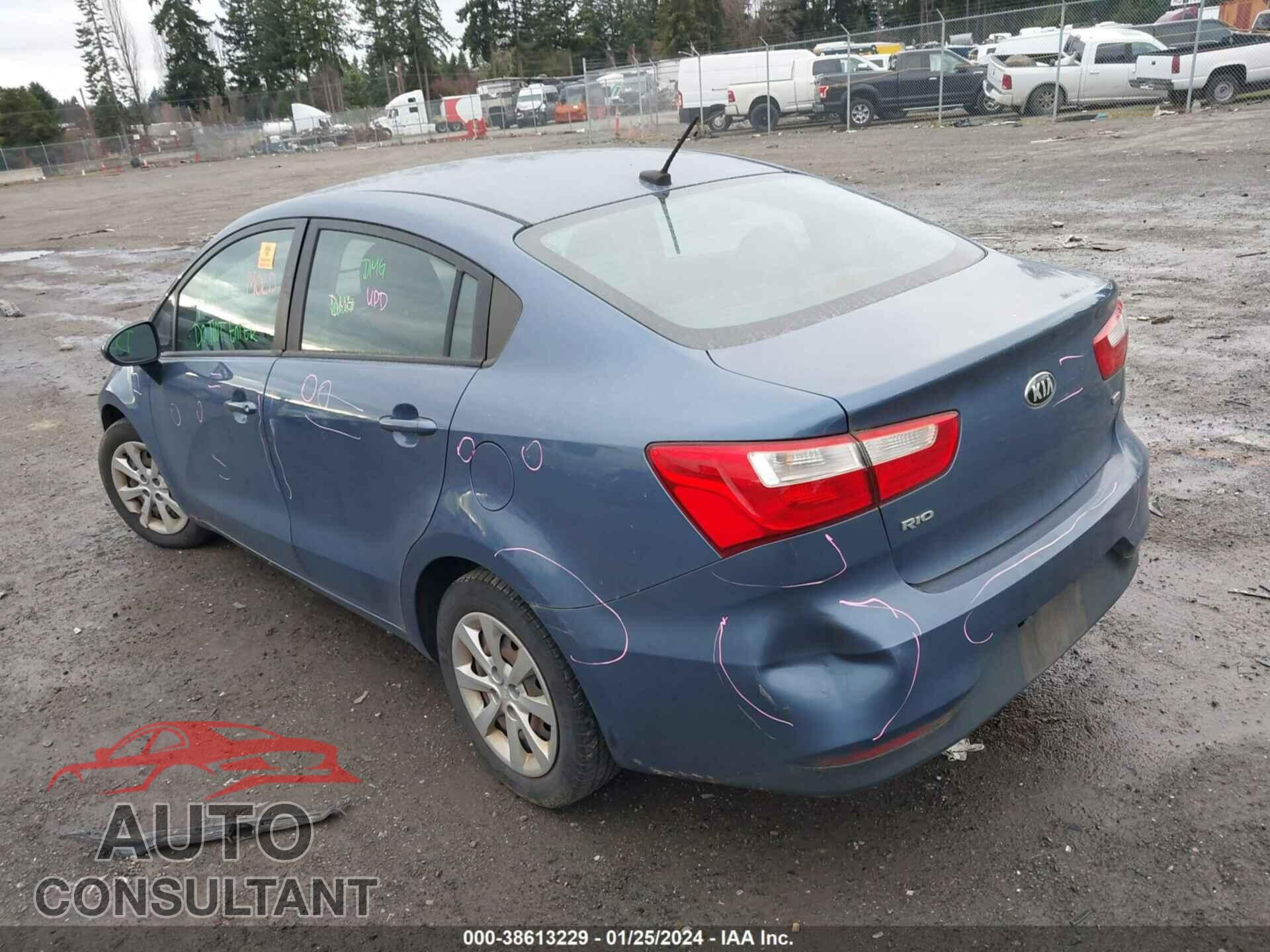 KIA RIO 2016 - KNADM4A32G6565246