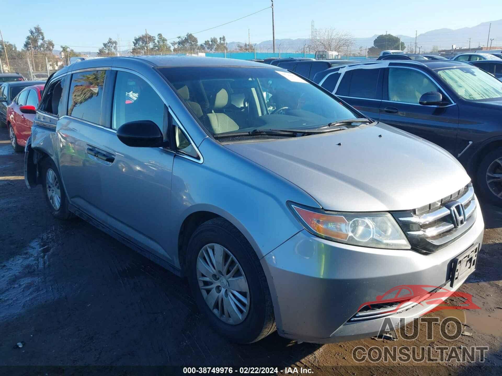 HONDA ODYSSEY 2016 - 5FNRL5H27GB066171