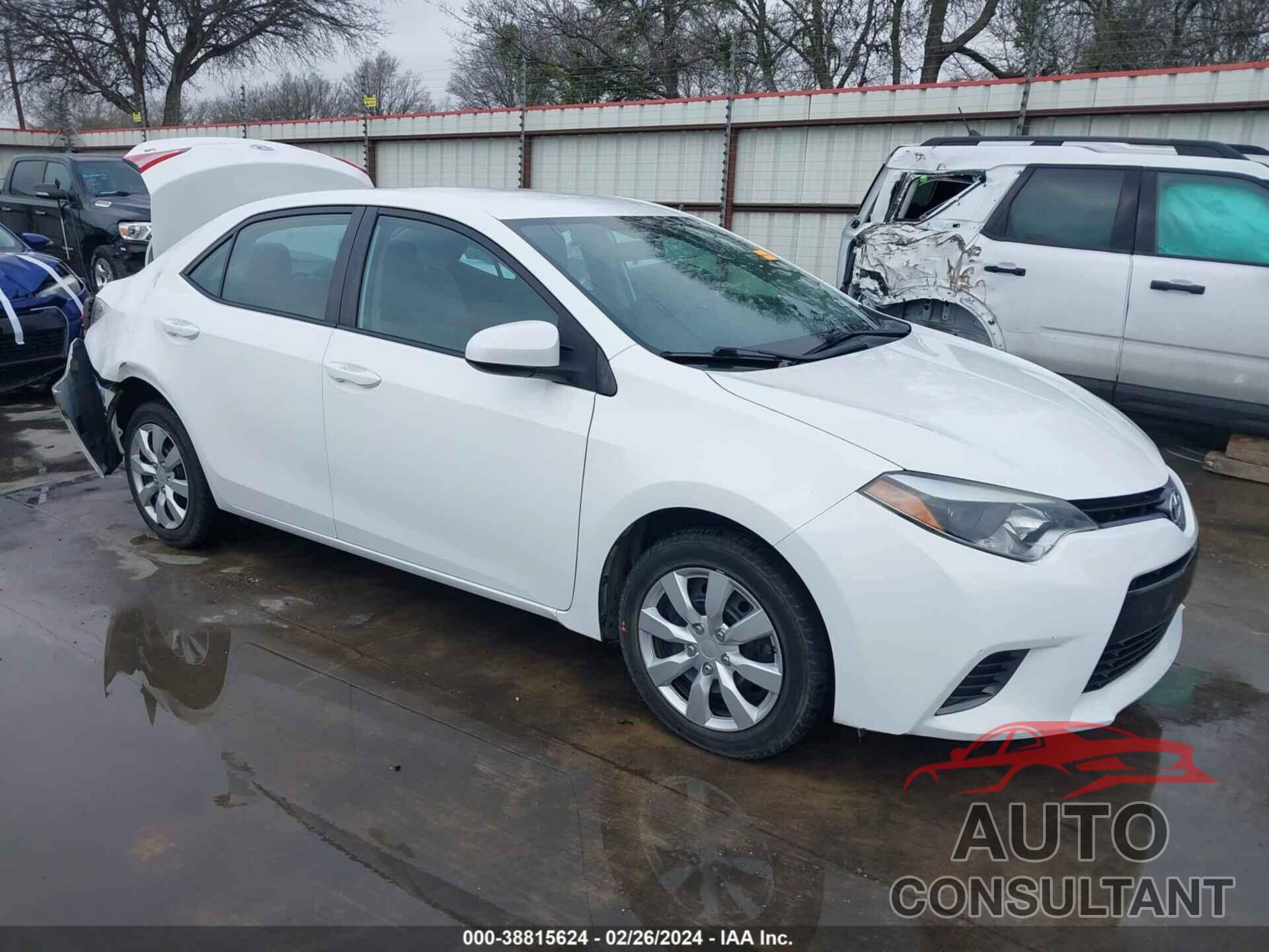 TOYOTA COROLLA 2016 - 5YFBURHE3GP527435