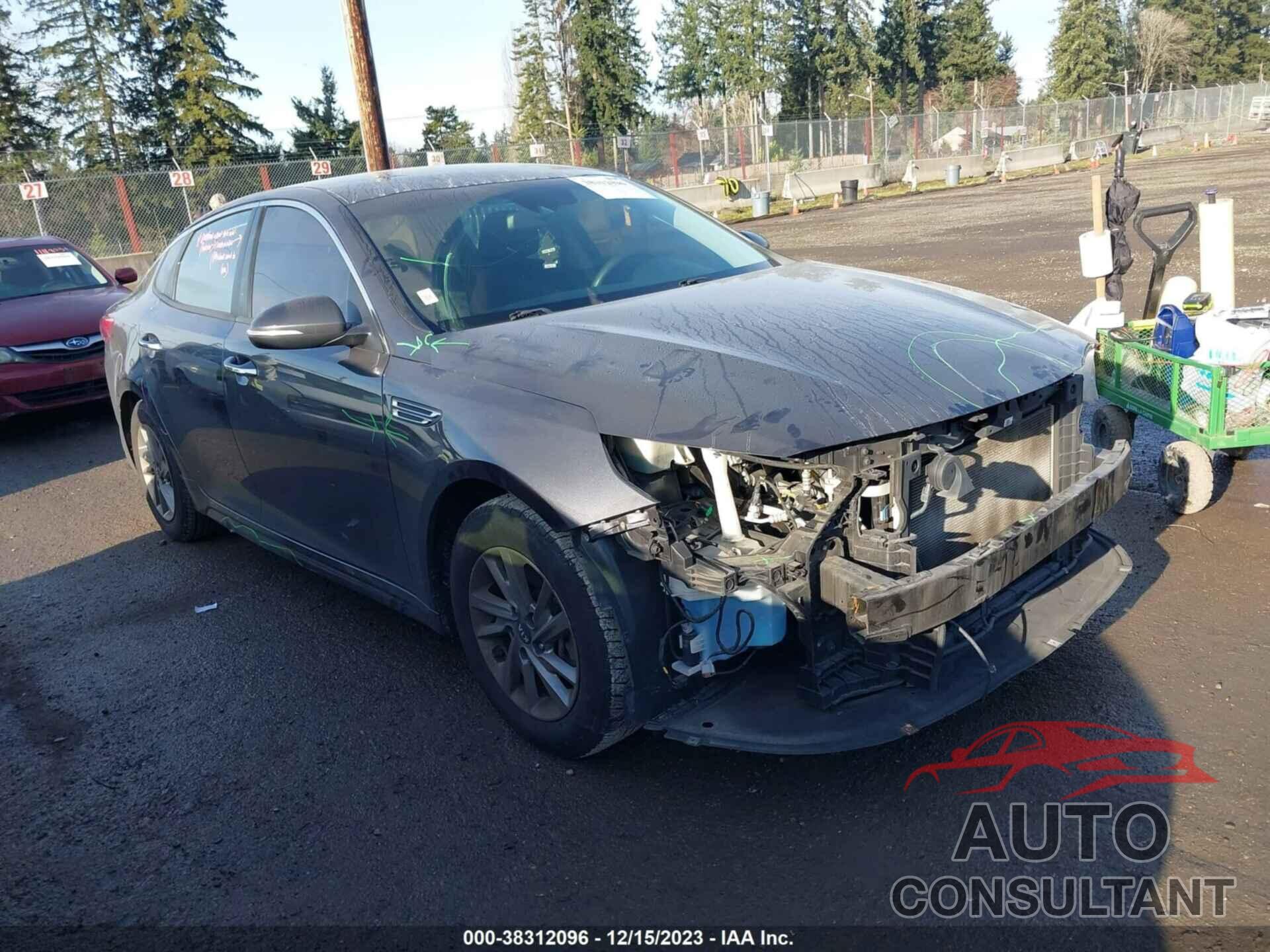 KIA OPTIMA 2019 - 5XXGT4L33KG302483