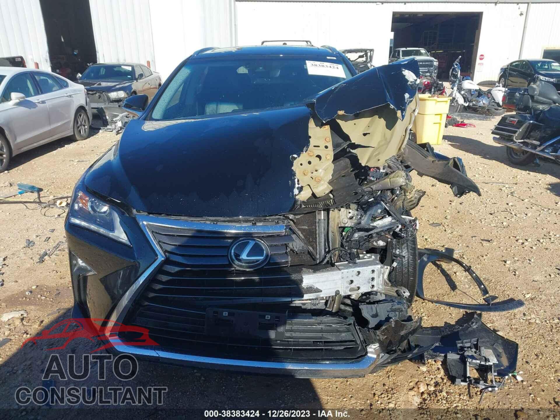 LEXUS RX 2017 - 2T2ZZMCA9HC085393